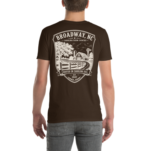 Broadway, NC - Farm Country - Short-Sleeve Unisex