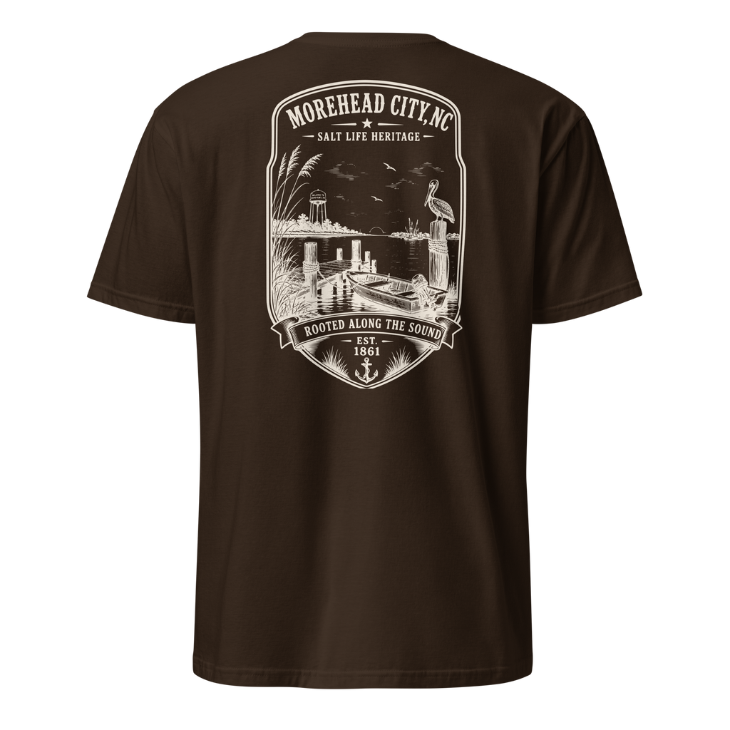 Morehead City - Rooted Along The Sound - Short-Sleeve Unisex