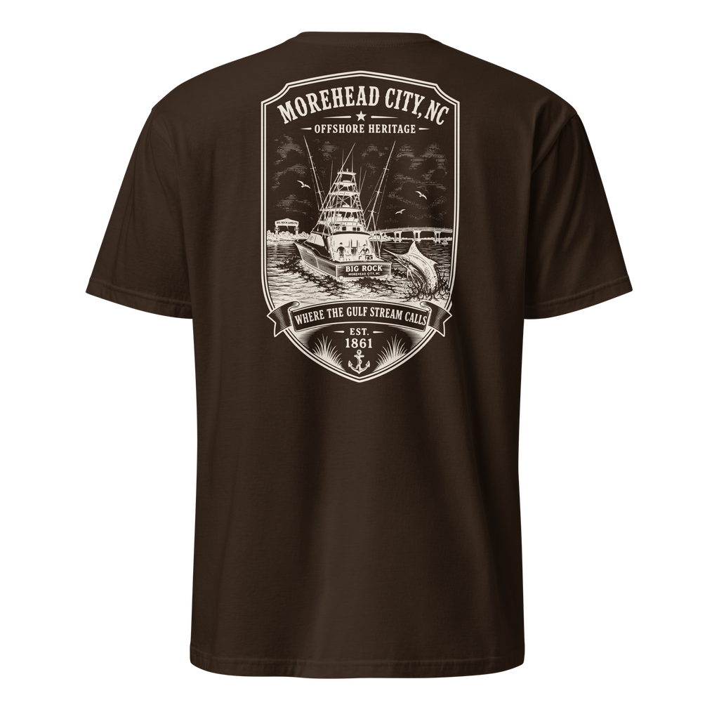 Morehead City - Big Rock - Short-Sleeve Unisex