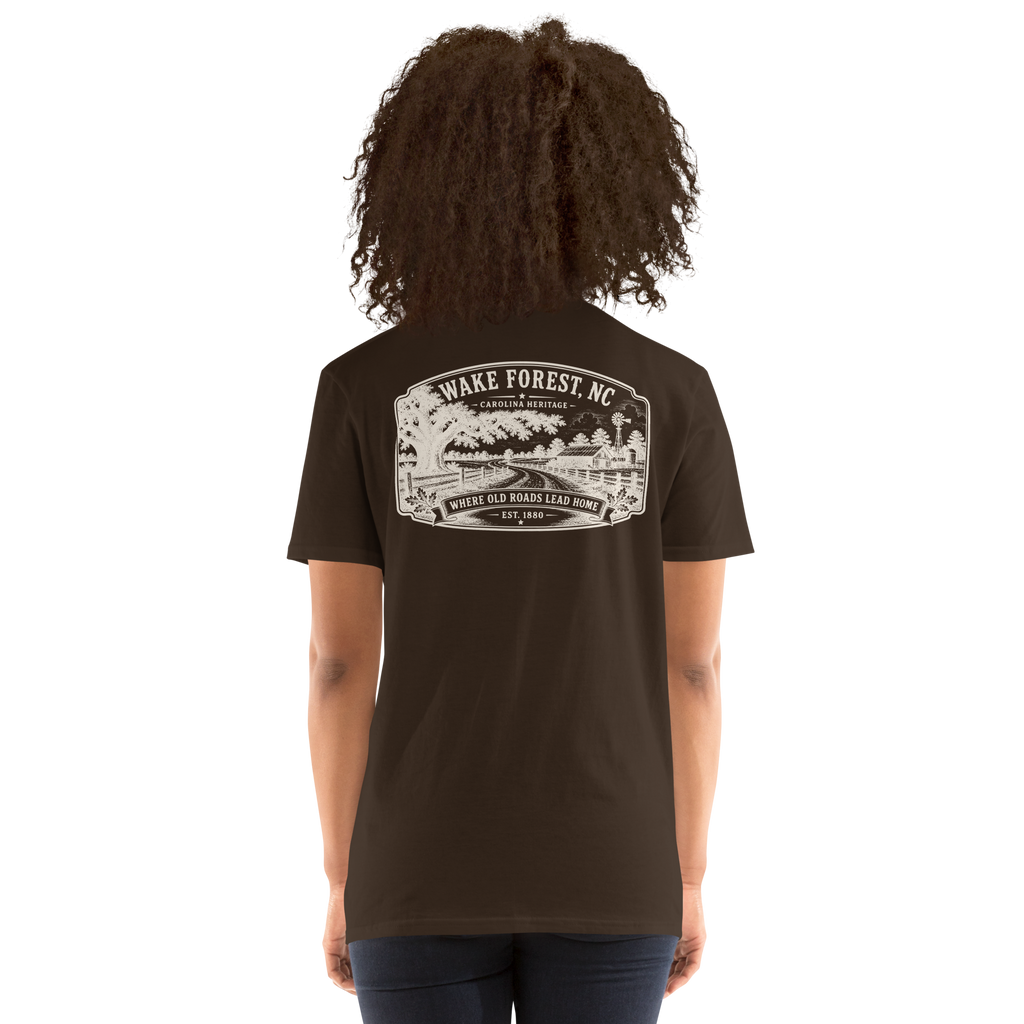 Wake Forest, NC - Carolina Heritage - Short-Sleeve Unisex