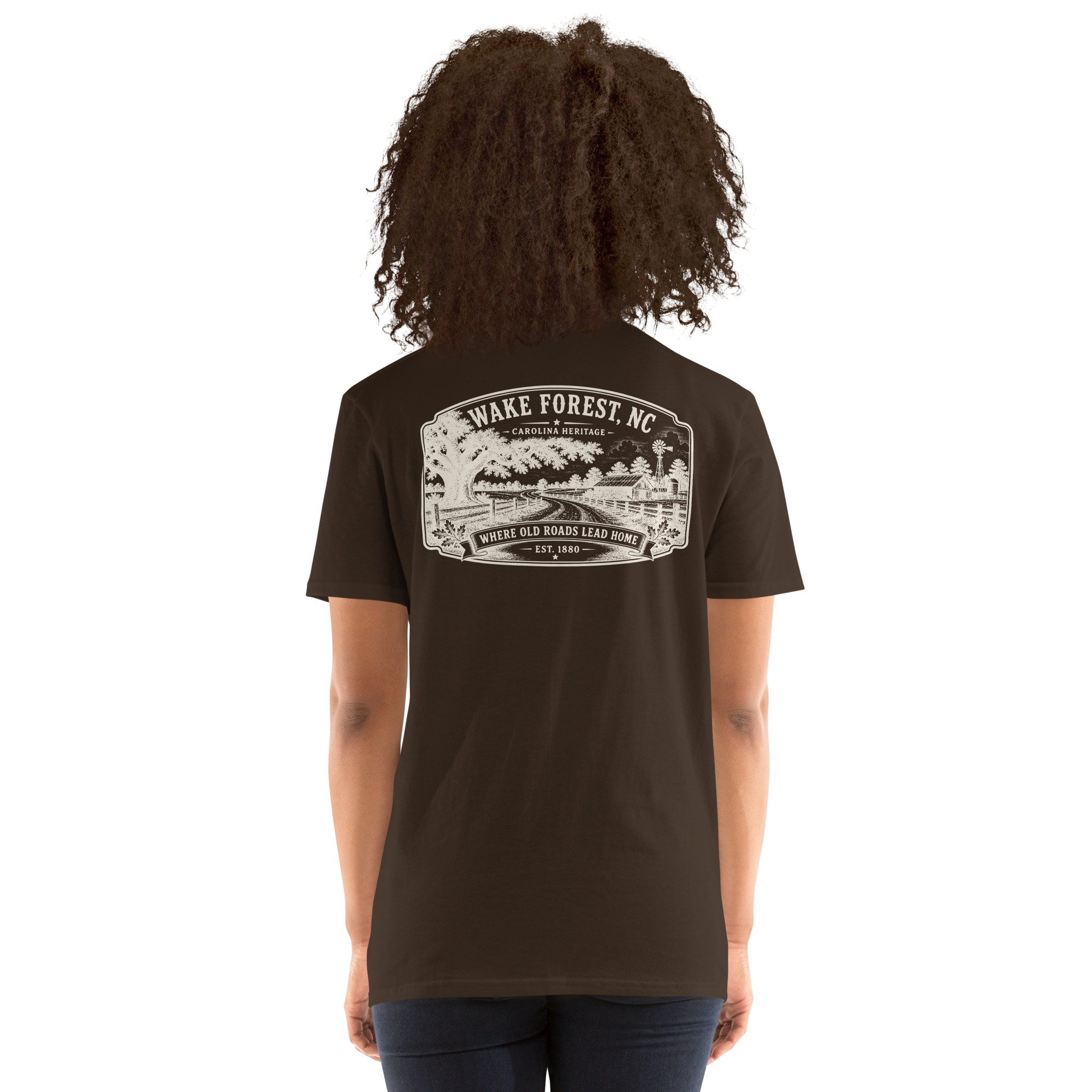 Wake Forest, NC - Carolina Heritage - Short-Sleeve Unisex