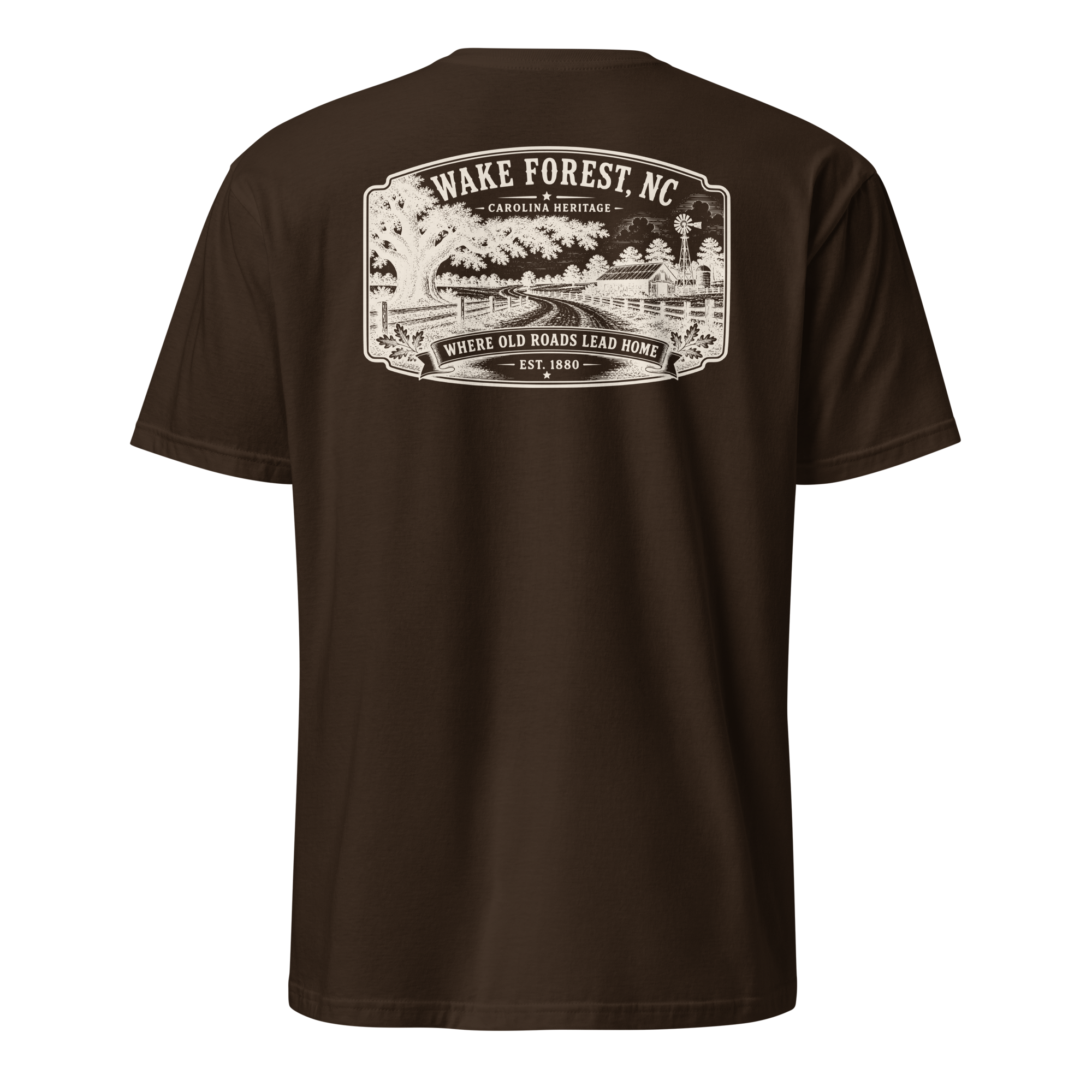 Wake Forest, NC - Carolina Heritage - Short-Sleeve Unisex