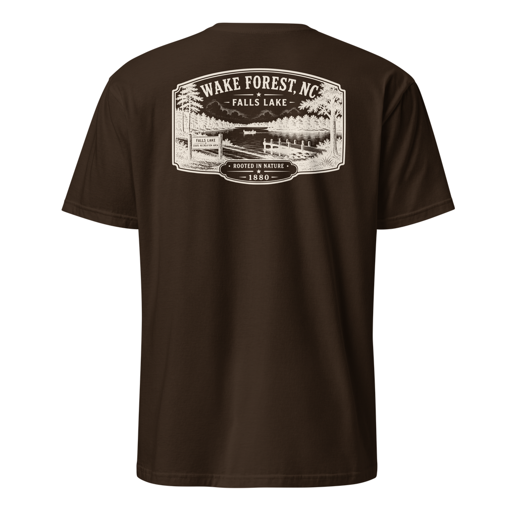 Wake Forest, NC - Falls Lake - Short-Sleeve Unisex