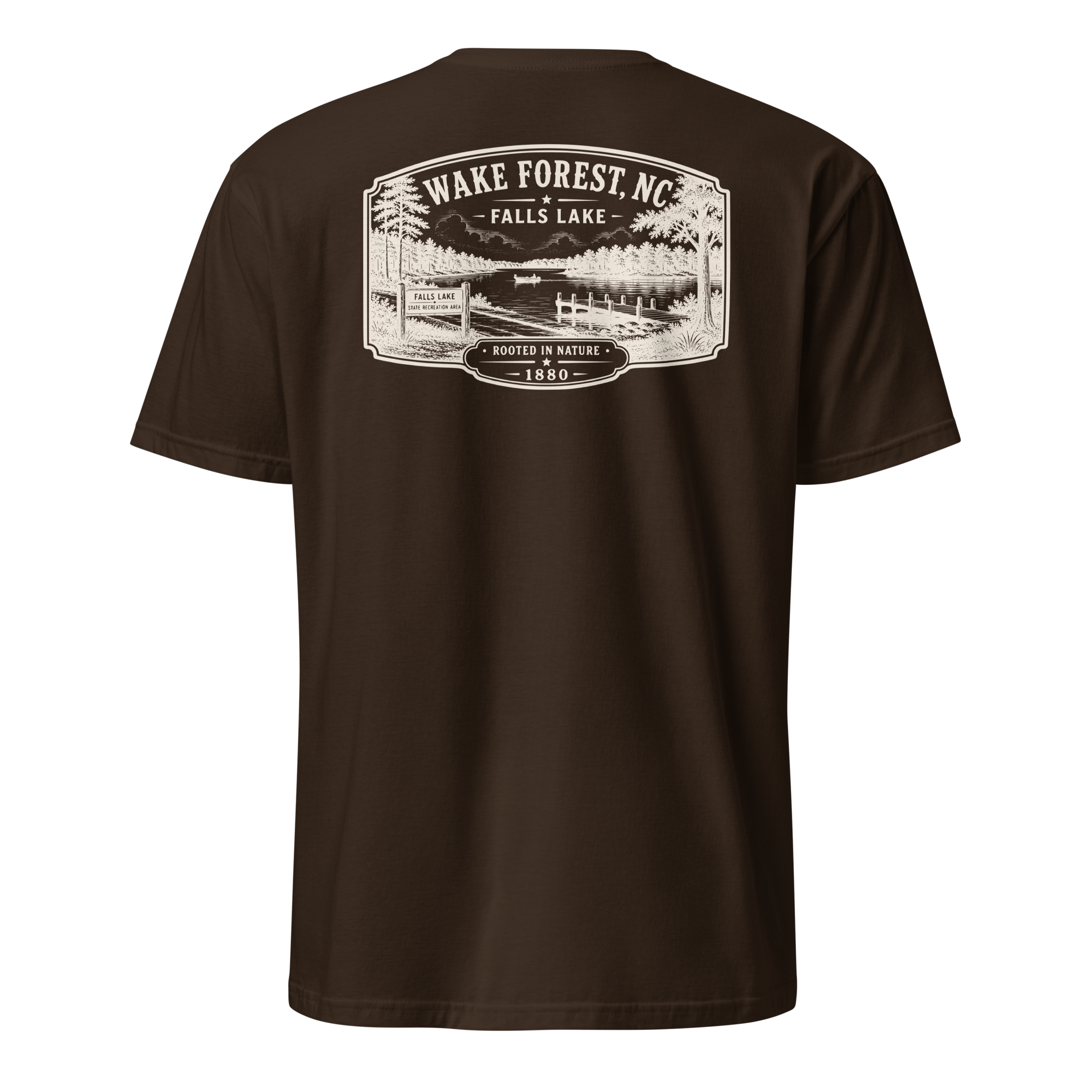 Wake Forest, NC - Falls Lake - Short-Sleeve Unisex