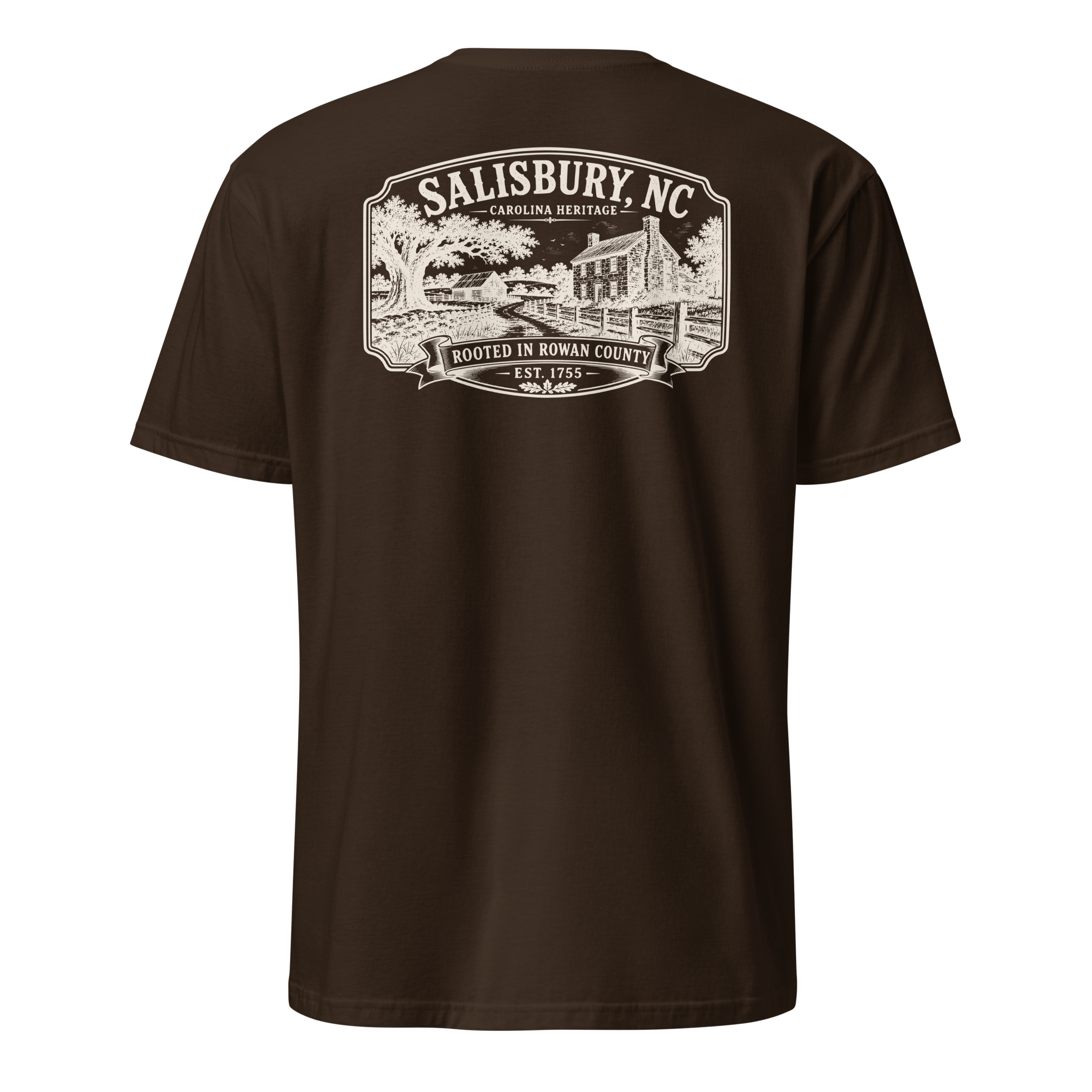 Salisbury, NC - Rooted In Rowan - Short-Sleeve Unisex