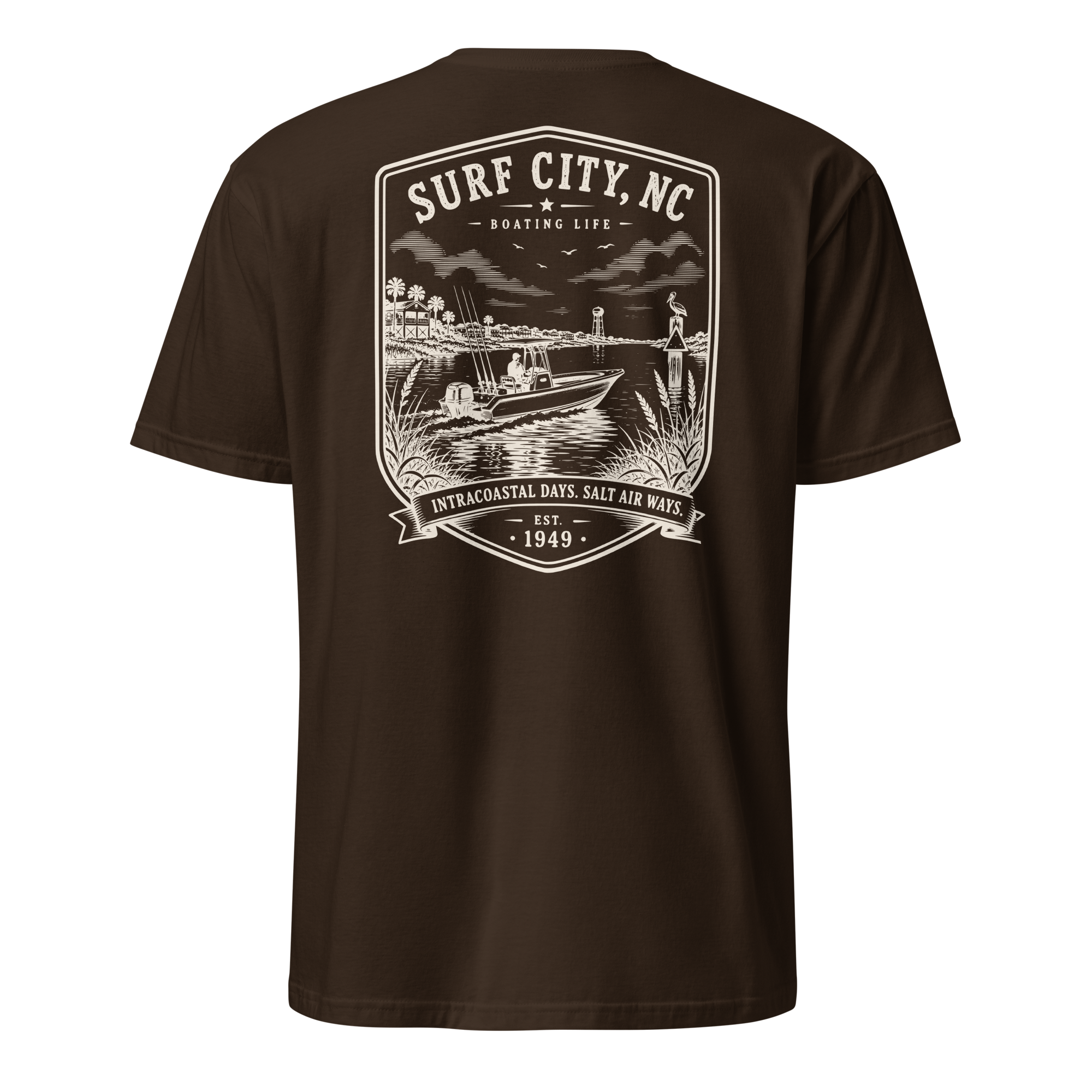 Surf City, NC - Boating Life - Short-Sleeve Unisex T-Shirt