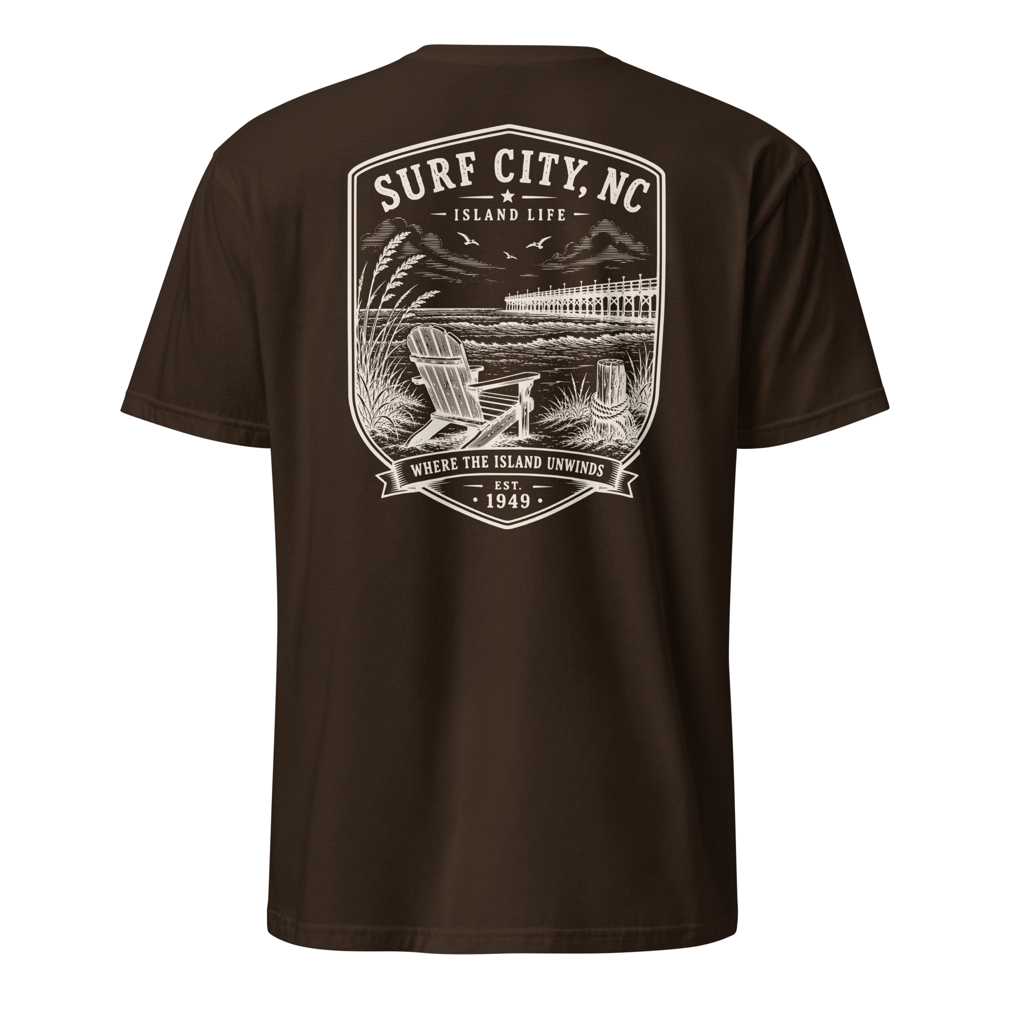 Surf City, NC - Island Life - Short-Sleeve Unisex T-Shirt