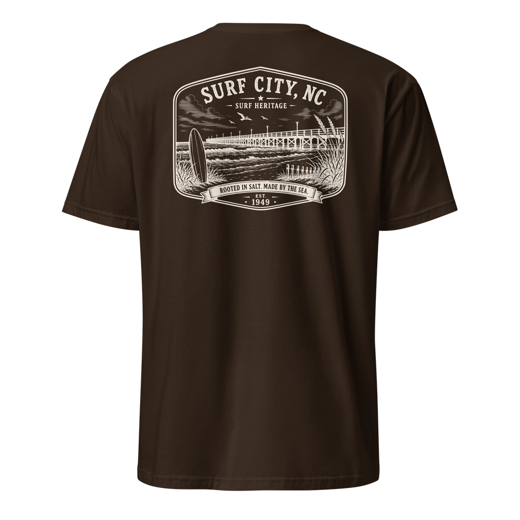 Surf City, NC - Surf Heritage - Short-Sleeve Unisex T-Shirt
