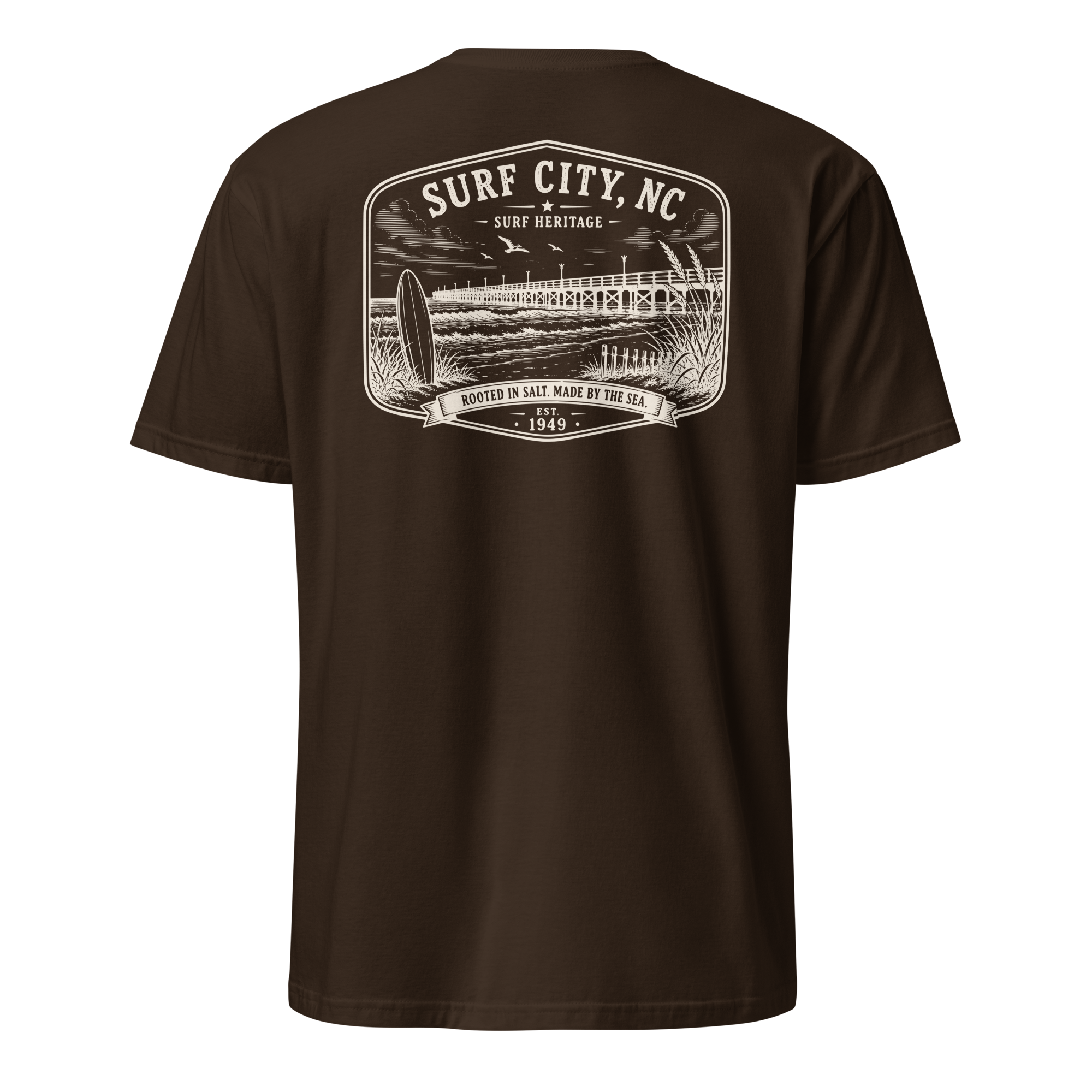 Surf City, NC - Surf Heritage - Short-Sleeve Unisex T-Shirt