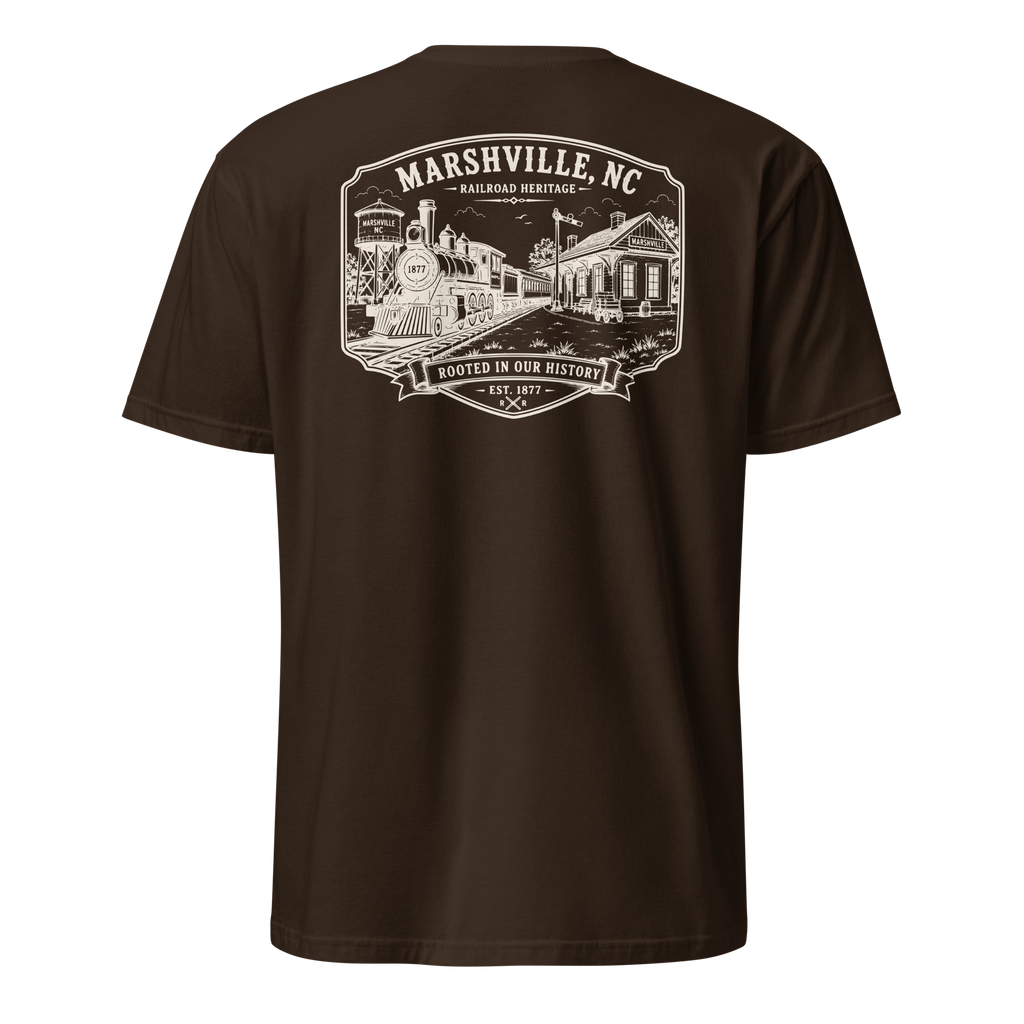 Marshville, NC - Railroad Heritage - Short-Sleeve Unisex