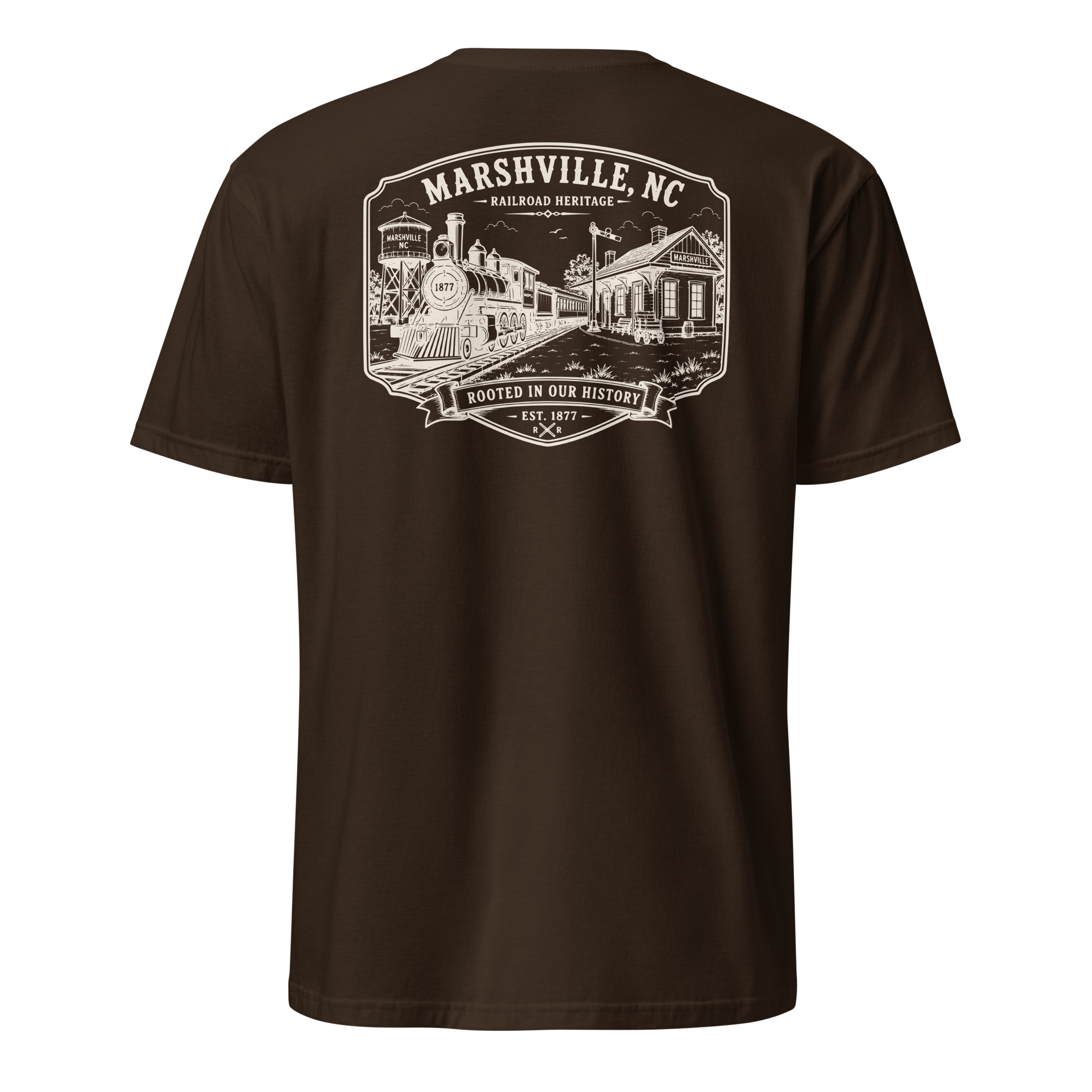 Marshville, NC - Railroad Heritage - Short-Sleeve Unisex