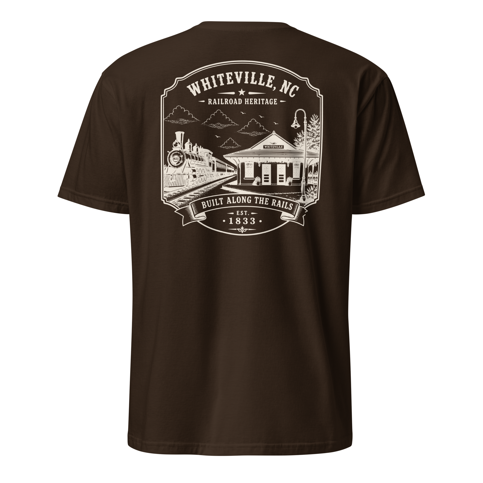 Whiteville, NC - Railroad Heritage - Short-Sleeve Unisex