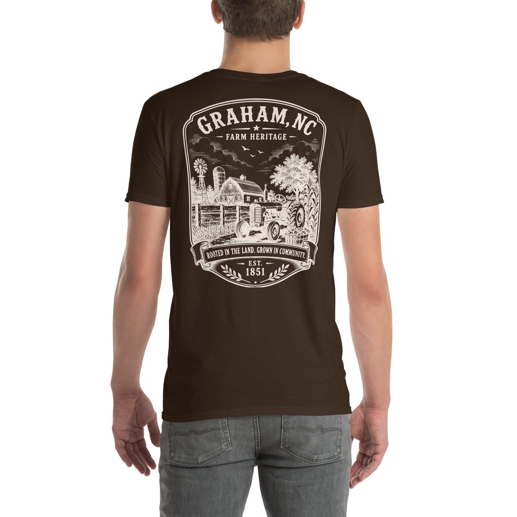 Graham, NC - Farm Heritage - Short-Sleeve Unisex