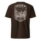 Graham, NC - Rooted On The Rails - Short-Sleeve Unisex