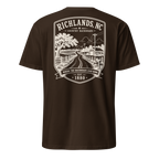 Richlands, NC - Country Backroads - Short-Sleeve Unisex