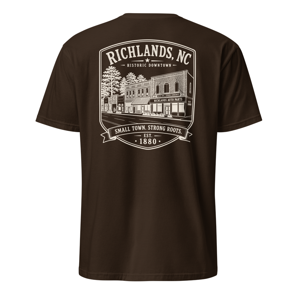 Richlands, NC - Small Town. Strong Roots. - Short-Sleeve Unisex