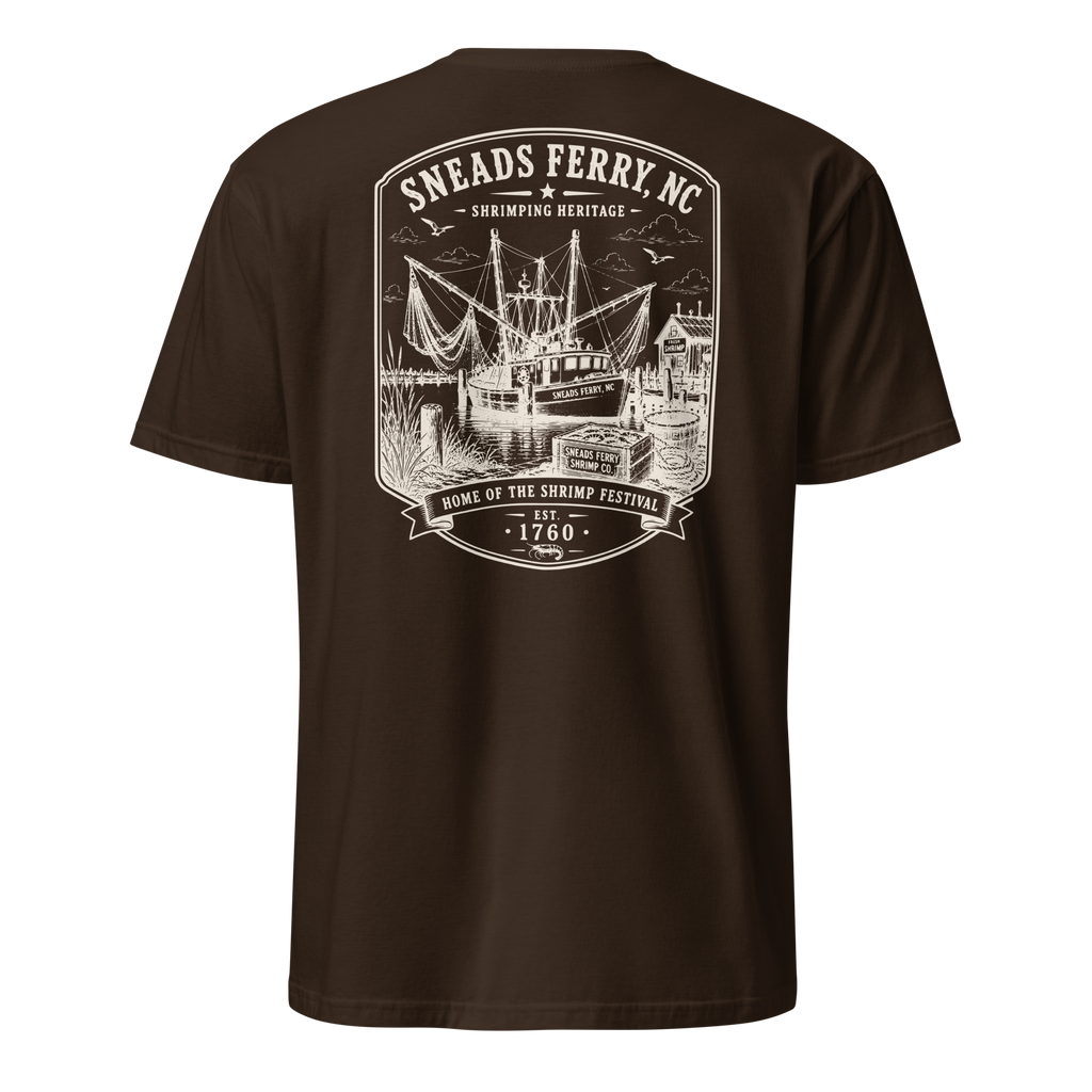 Sneads Ferry, NC - Shrimping Heritage - Short-Sleeve Unisex