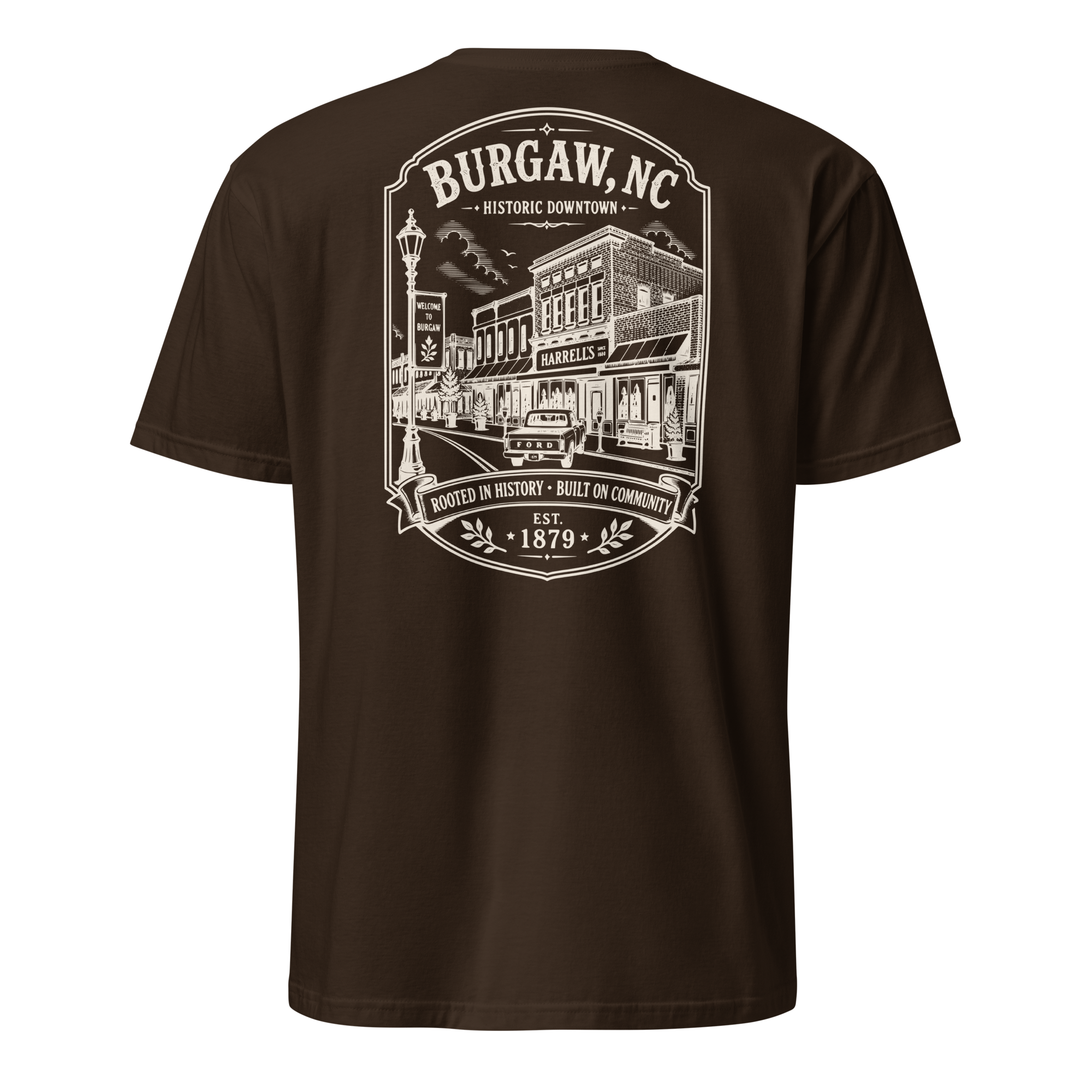 Burgaw, NC - Historic Downtown - Short-Sleeve Unisex