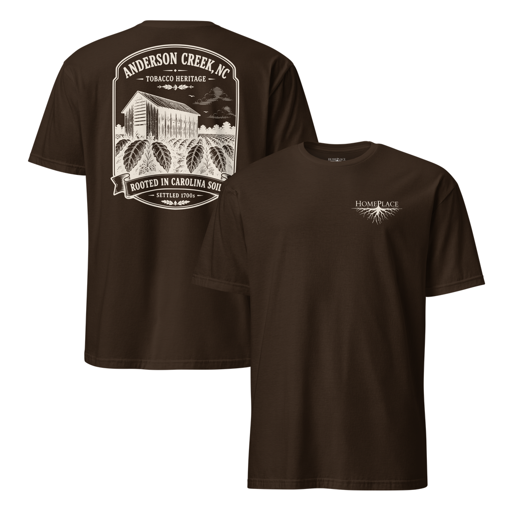 Anderson Creek, NC - Rooted In Carolina - Unisex T-Shirt