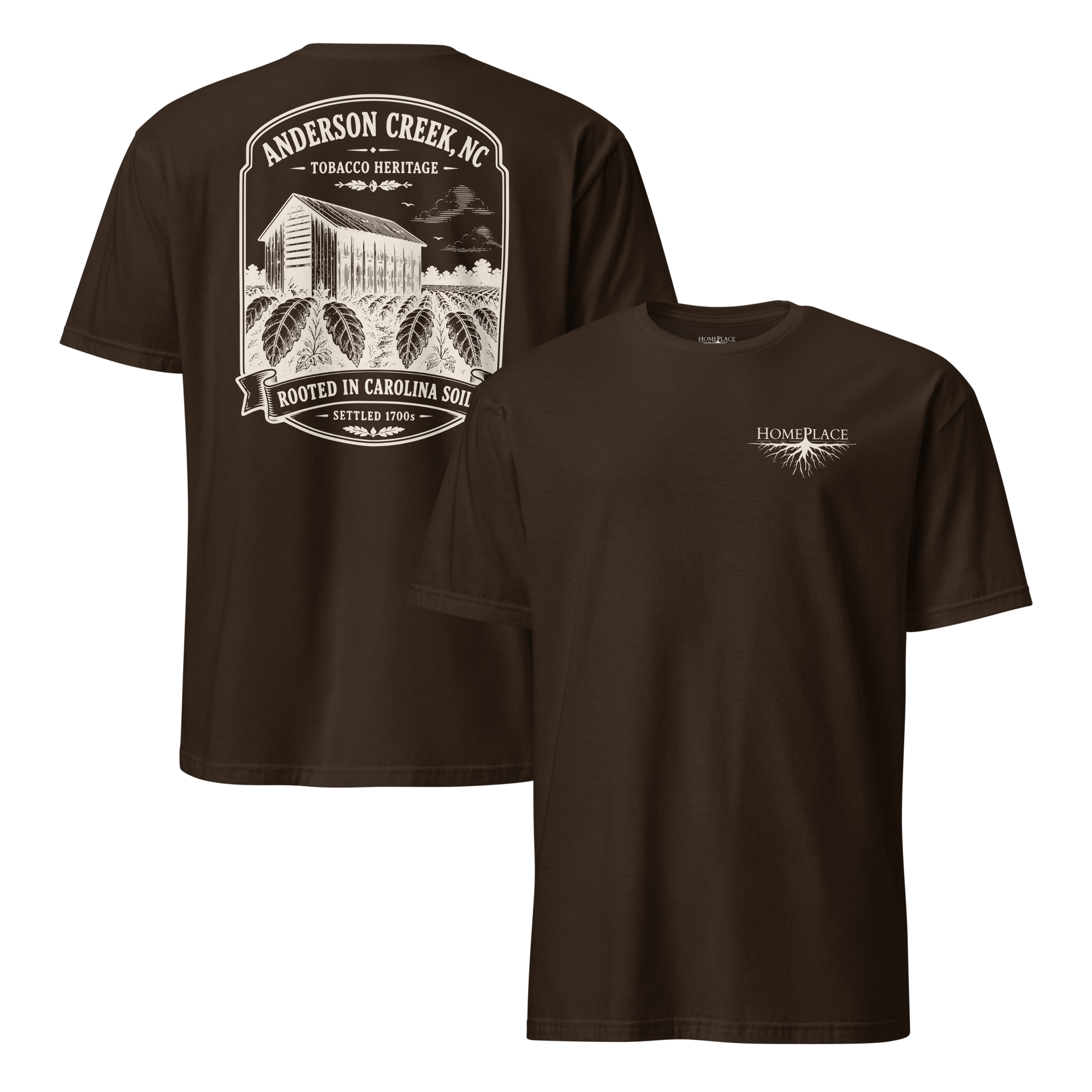 Anderson Creek, NC - Rooted In Carolina - Unisex T-Shirt