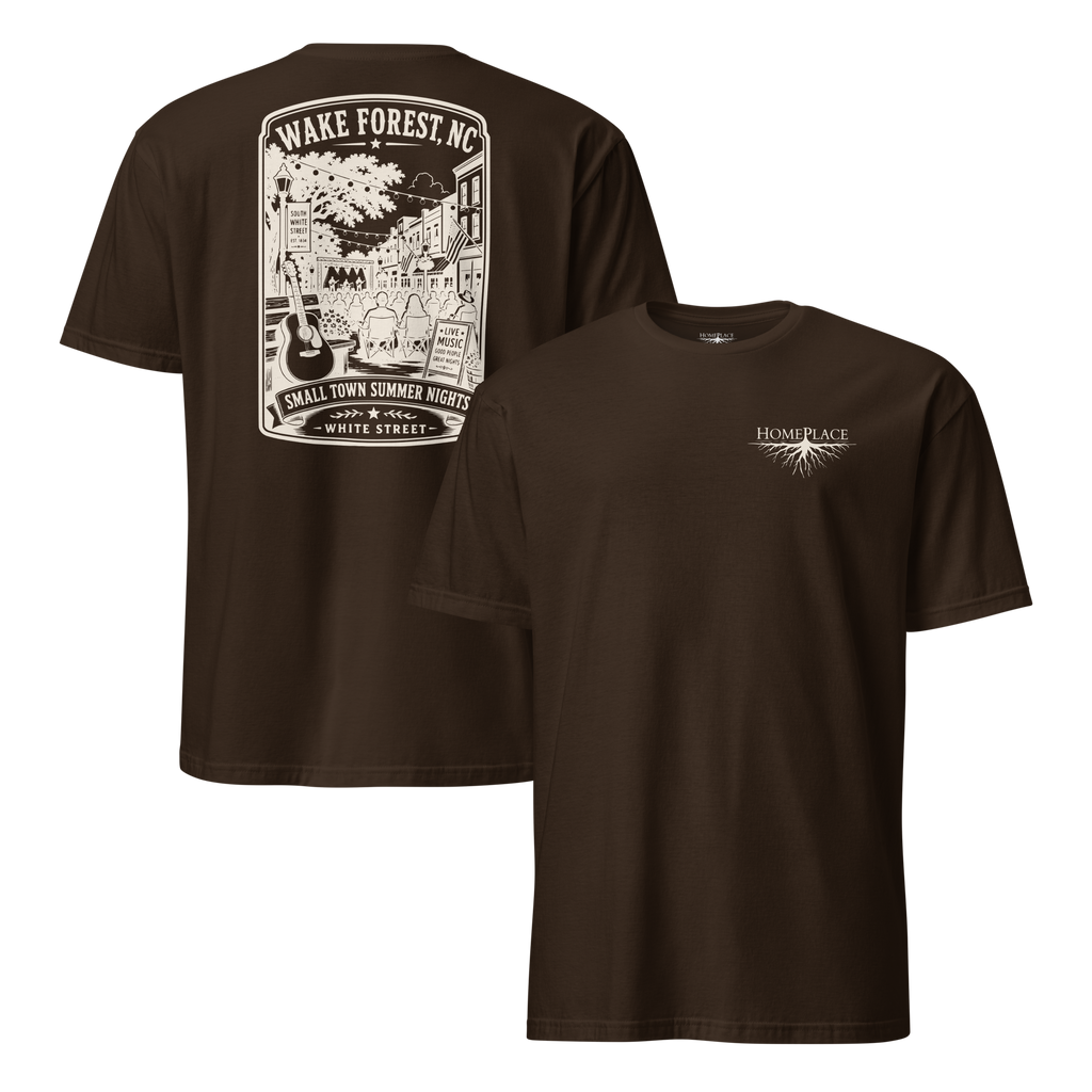 Wake Forest, NC - Small Town Summer Nights - Short-Sleeve Unisex