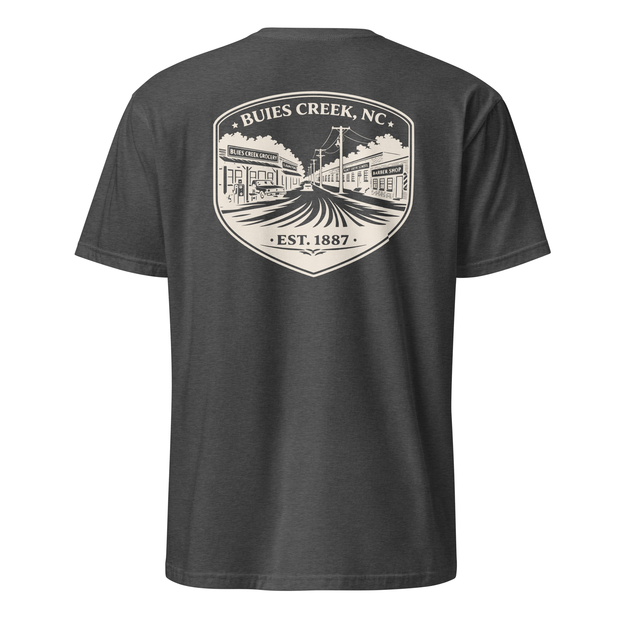 Buies Creek, NC - Main Street - Unisex T-Shirt