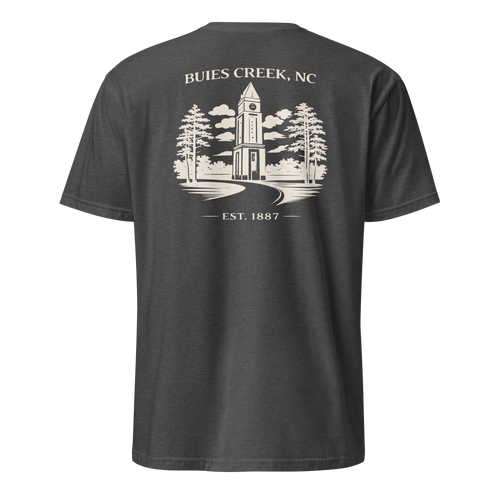 Buies Creek, NC - Campus Tower - Unisex T-Shirt