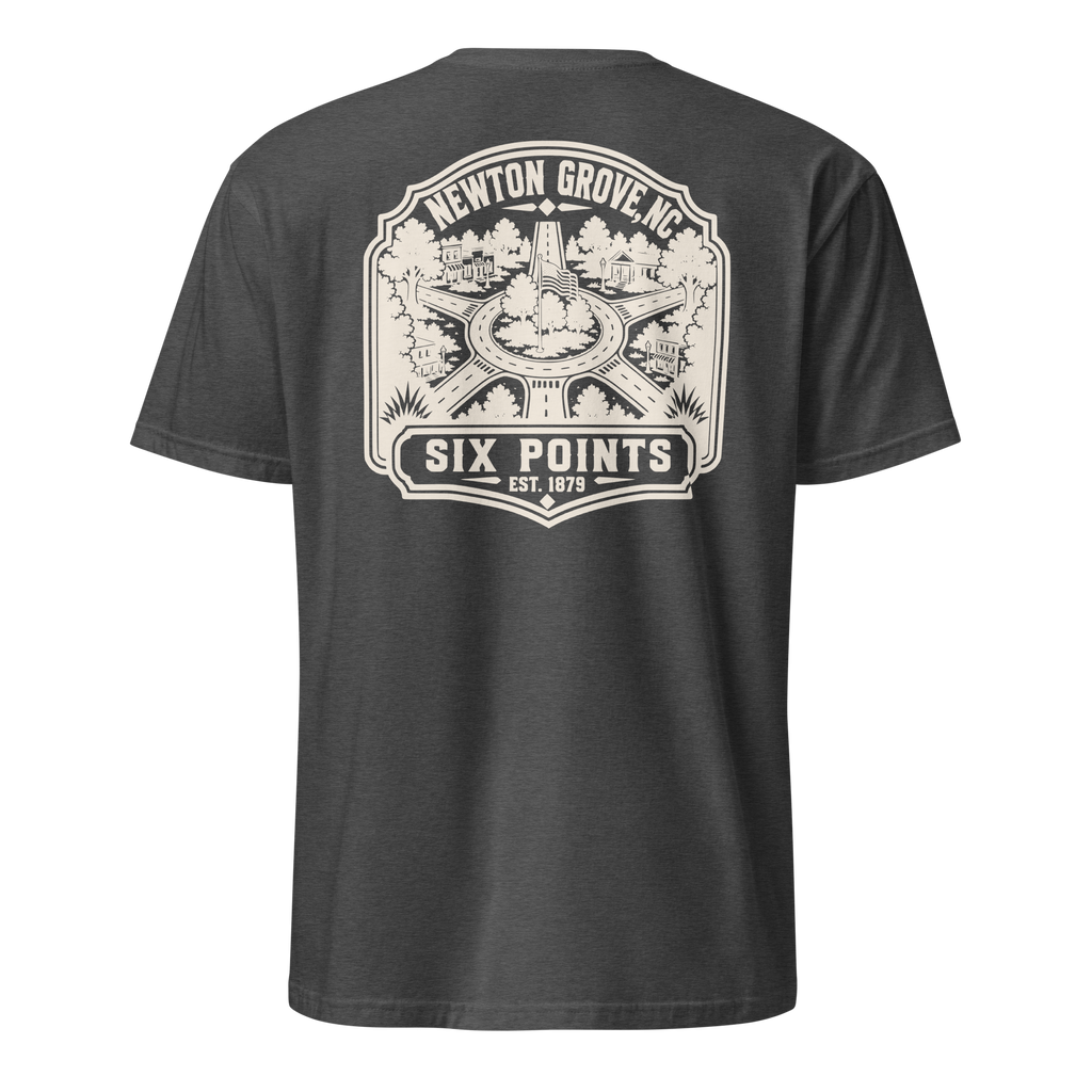 Newton Grove, NC - Six Points - Unisex T-Shirt