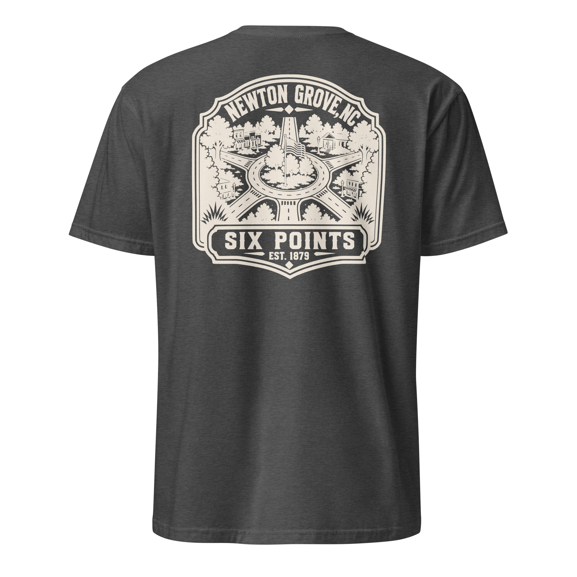 Newton Grove, NC - Six Points - Unisex T-Shirt