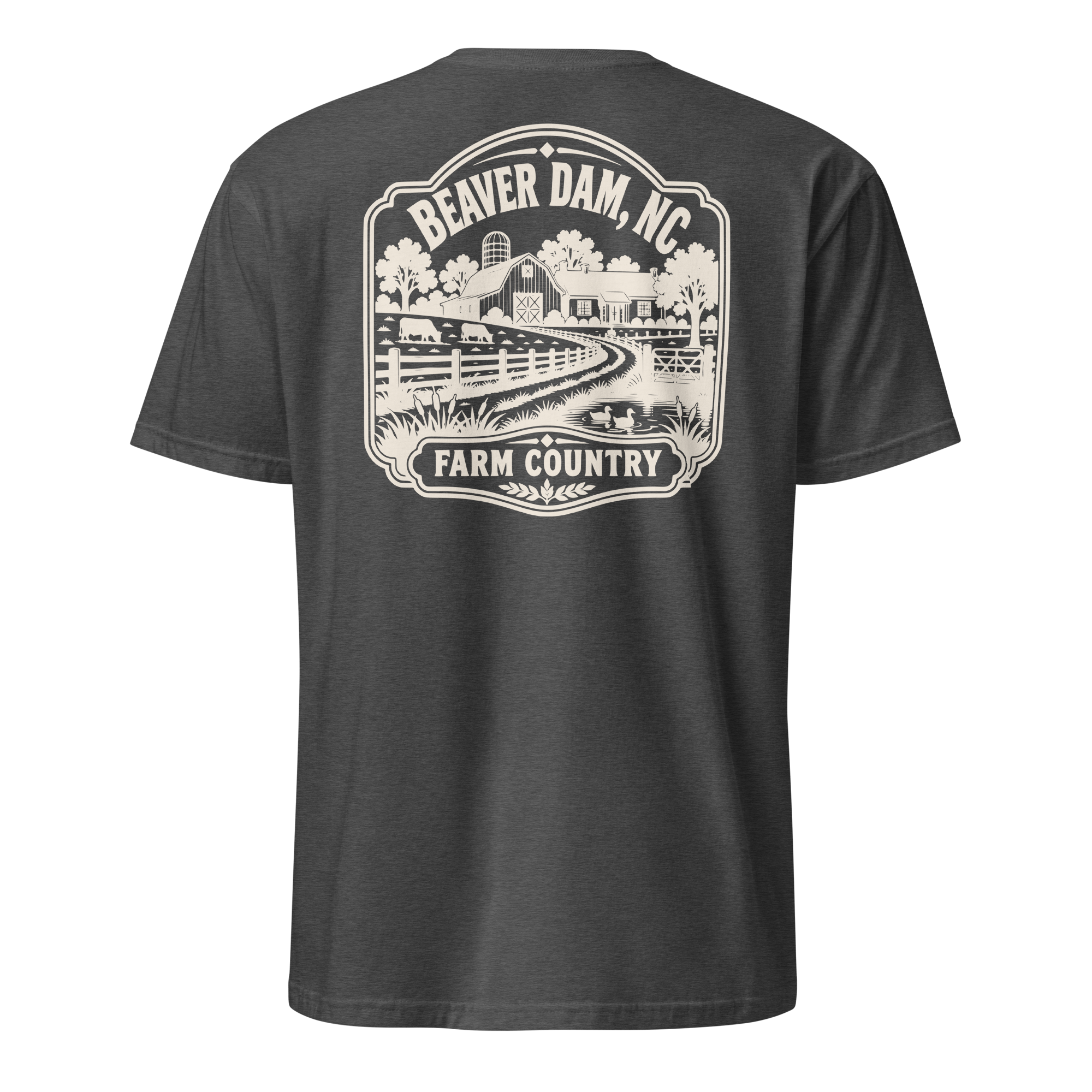 Beaver Dam, NC - Farm Country - Unisex T-Shirt