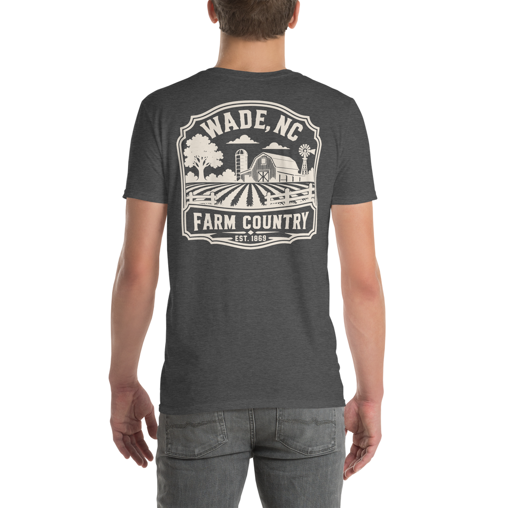 Wade, NC - Farm Country - Unisex T-Shirt