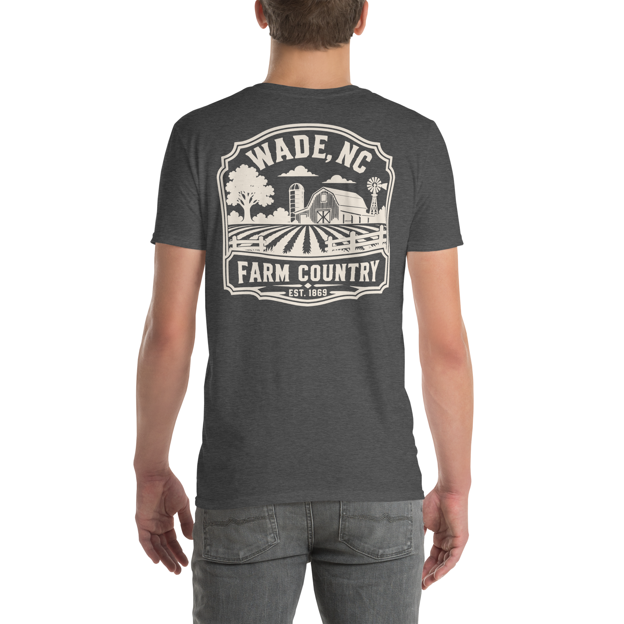 Wade, NC - Farm Country - Unisex T-Shirt