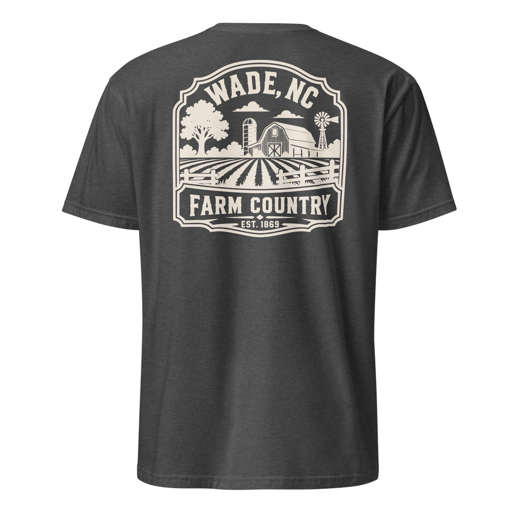 Wade, NC - Farm Country - Unisex T-Shirt