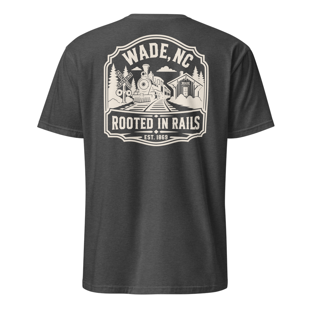 Wade, NC - Railroad Town - Unisex T-Shirt