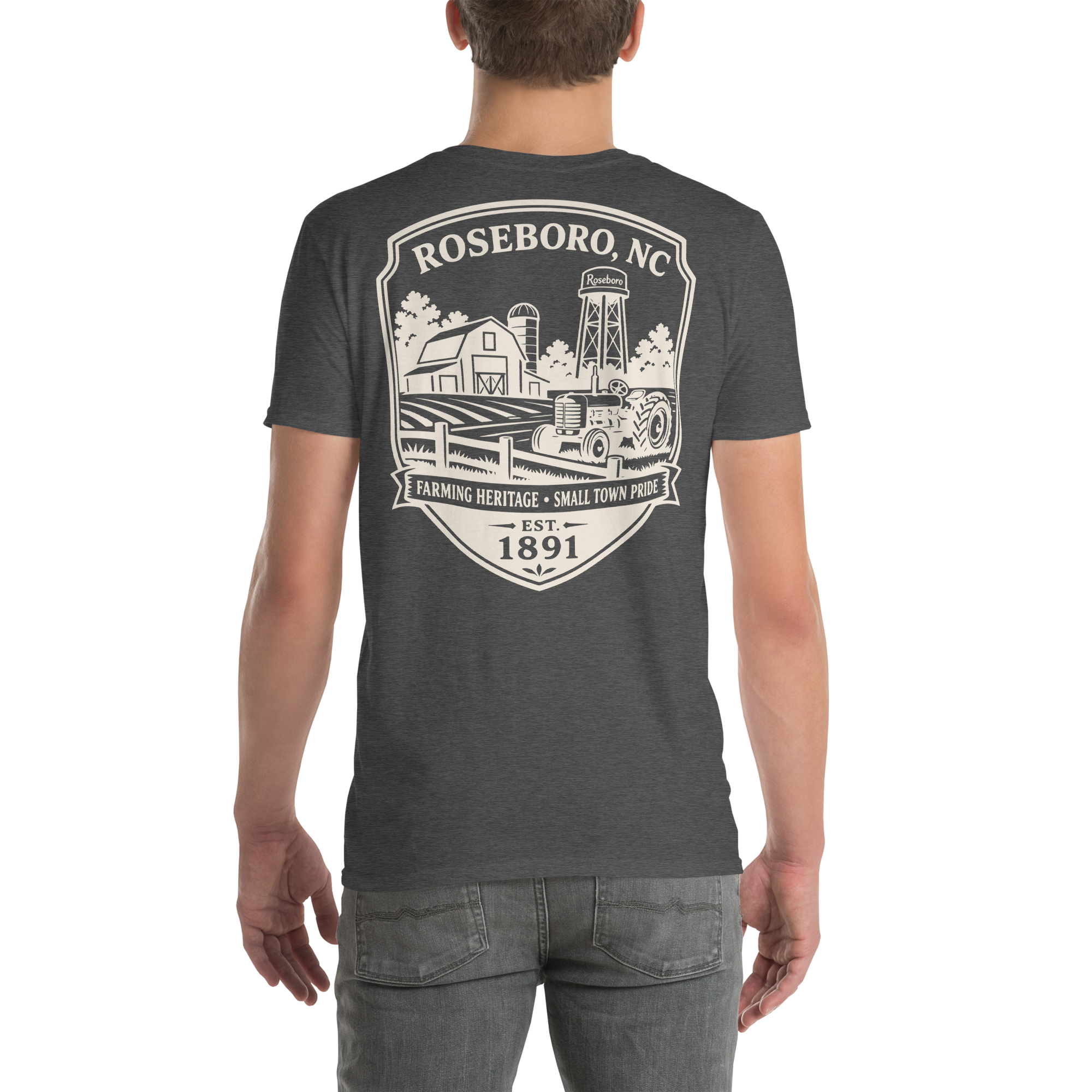 Roseboro, NC - Farm Country- Unisex T-Shirt