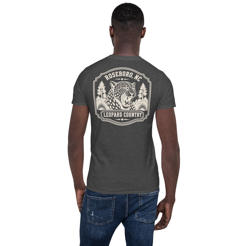 Roseboro, NC - Leopard Country - Unisex T-Shirt