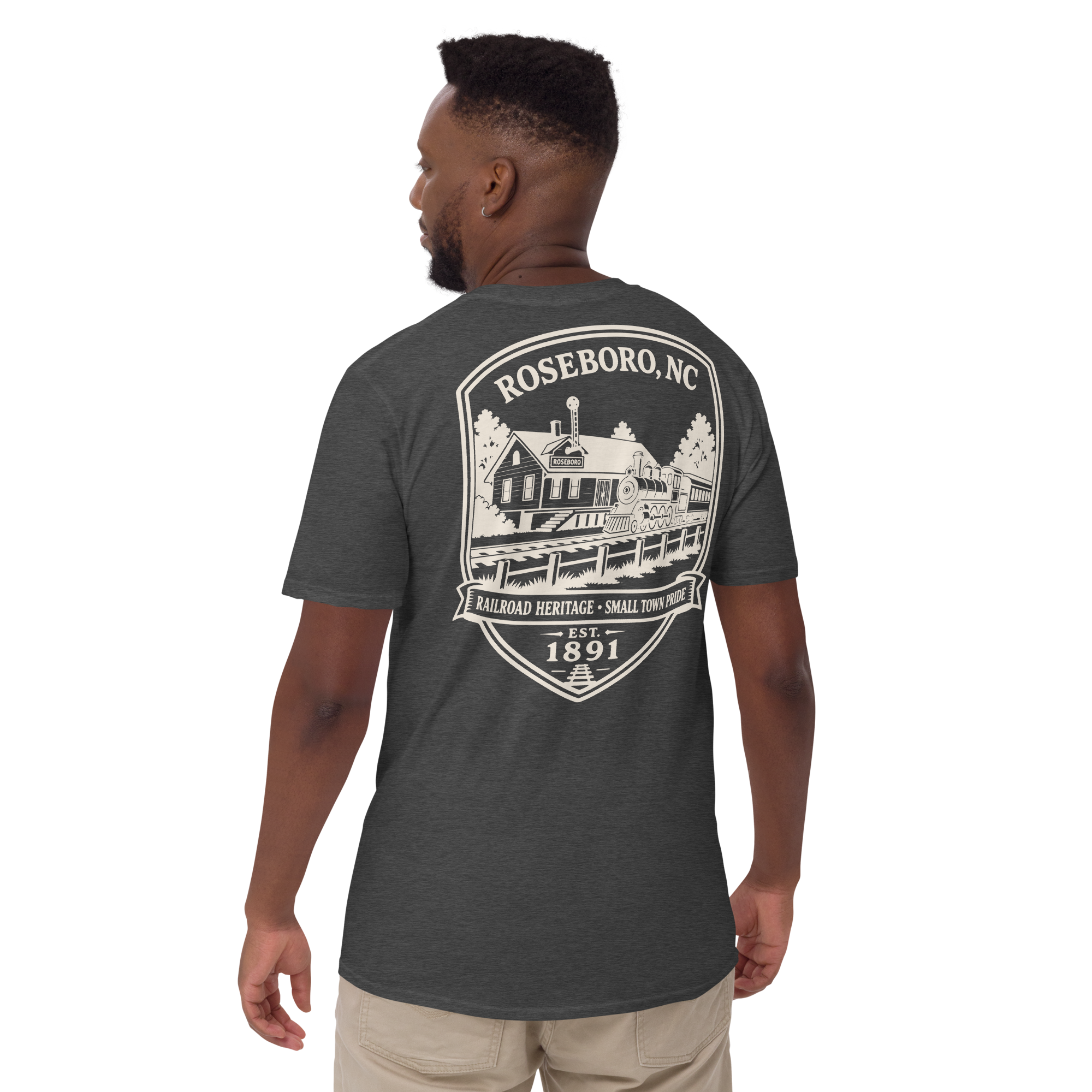 Roseboro, NC - Railroad Town- Unisex T-Shirt