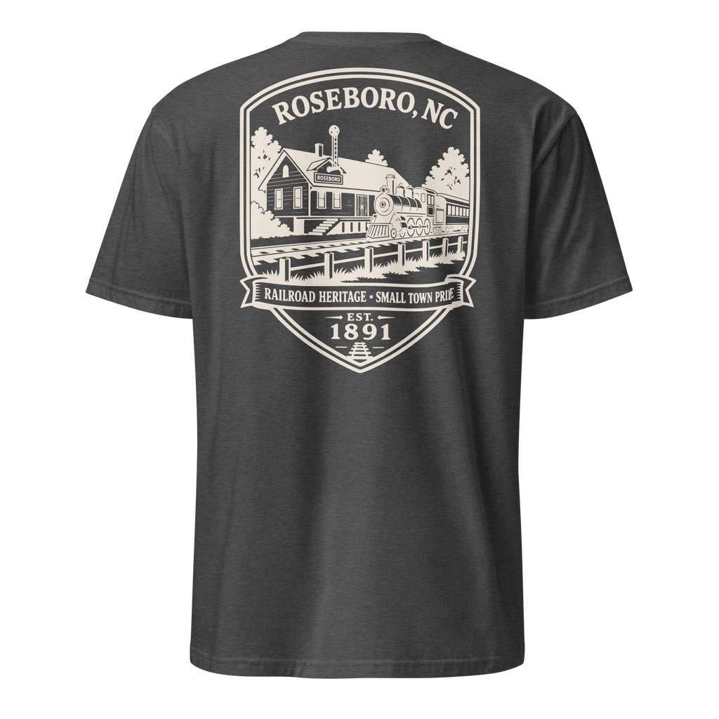 Roseboro, NC - Railroad Town- Unisex T-Shirt