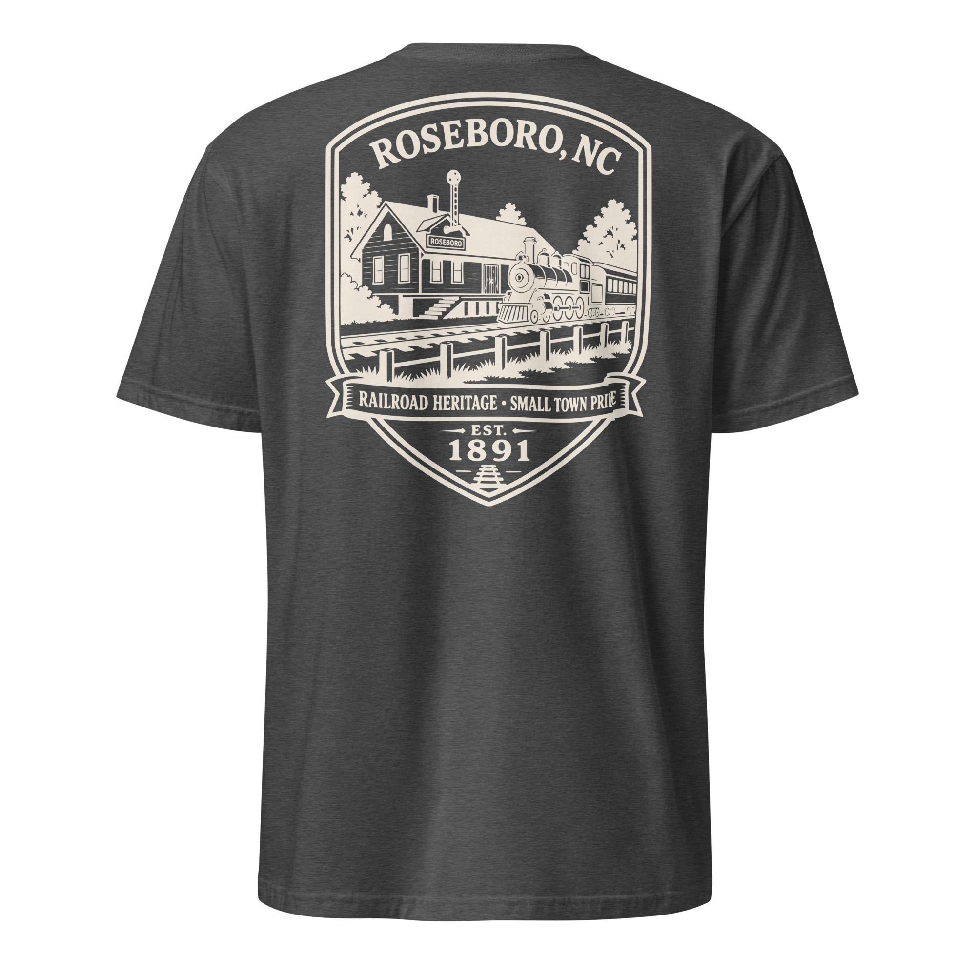 Roseboro, NC - Railroad Town- Unisex T-Shirt