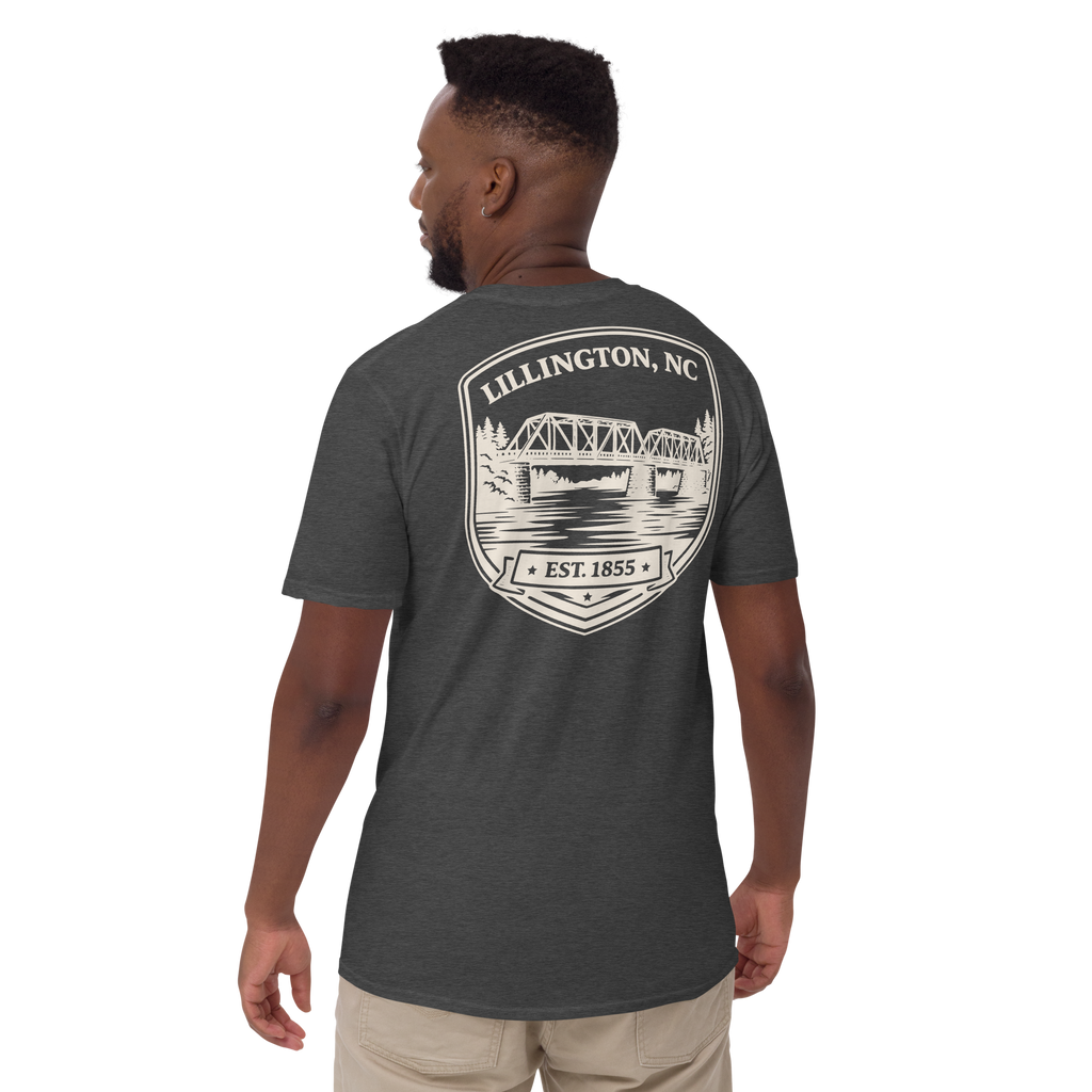 Lillington, NC - Old Trestle Bridge - Unisex T-Shirt