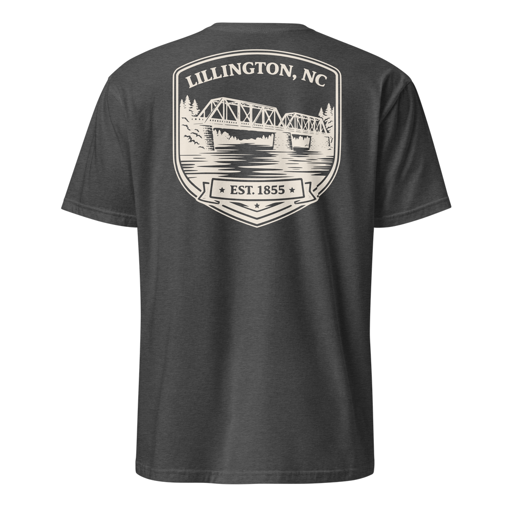 Lillington, NC - Old Trestle Bridge - Unisex T-Shirt