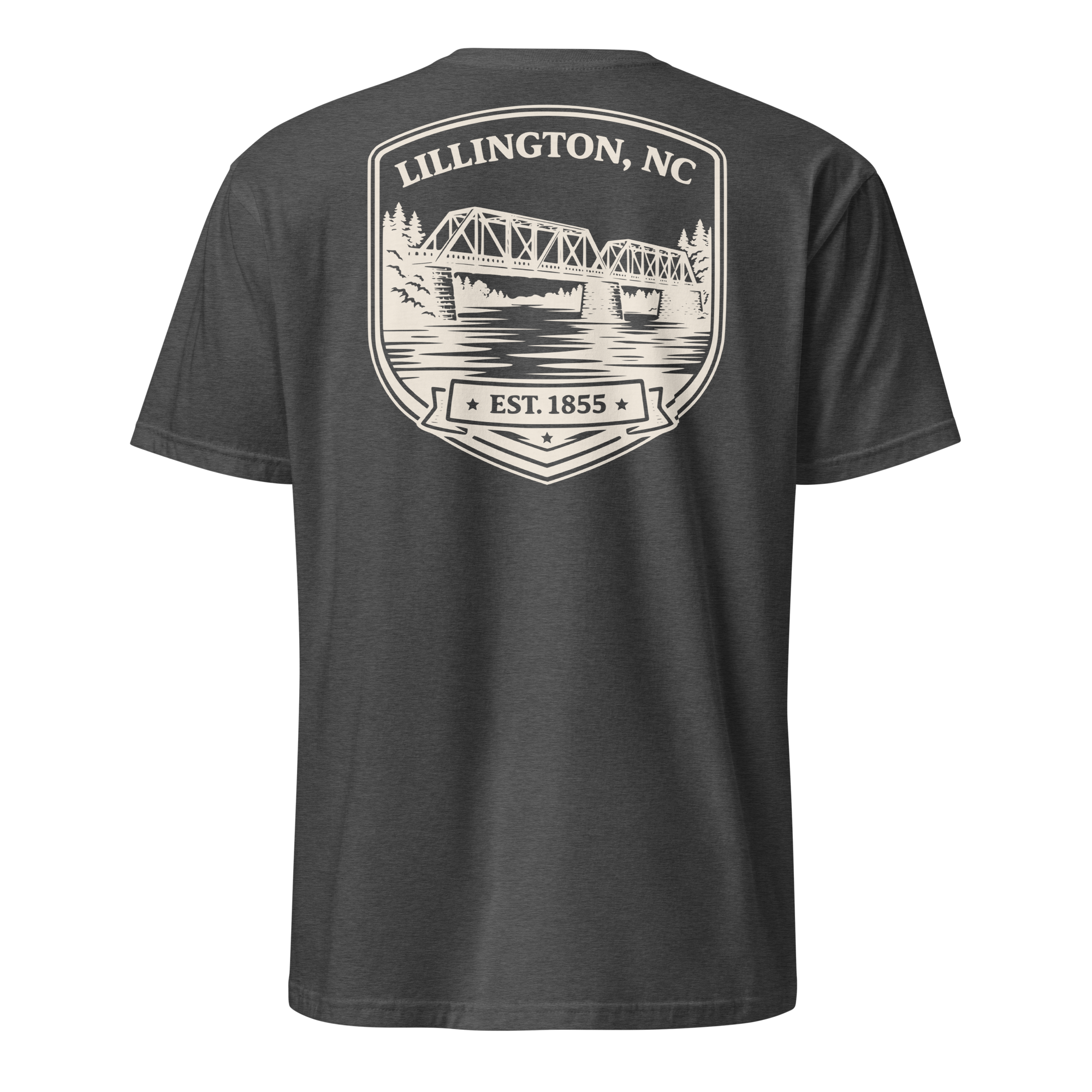 Lillington, NC - Old Trestle Bridge - Unisex T-Shirt