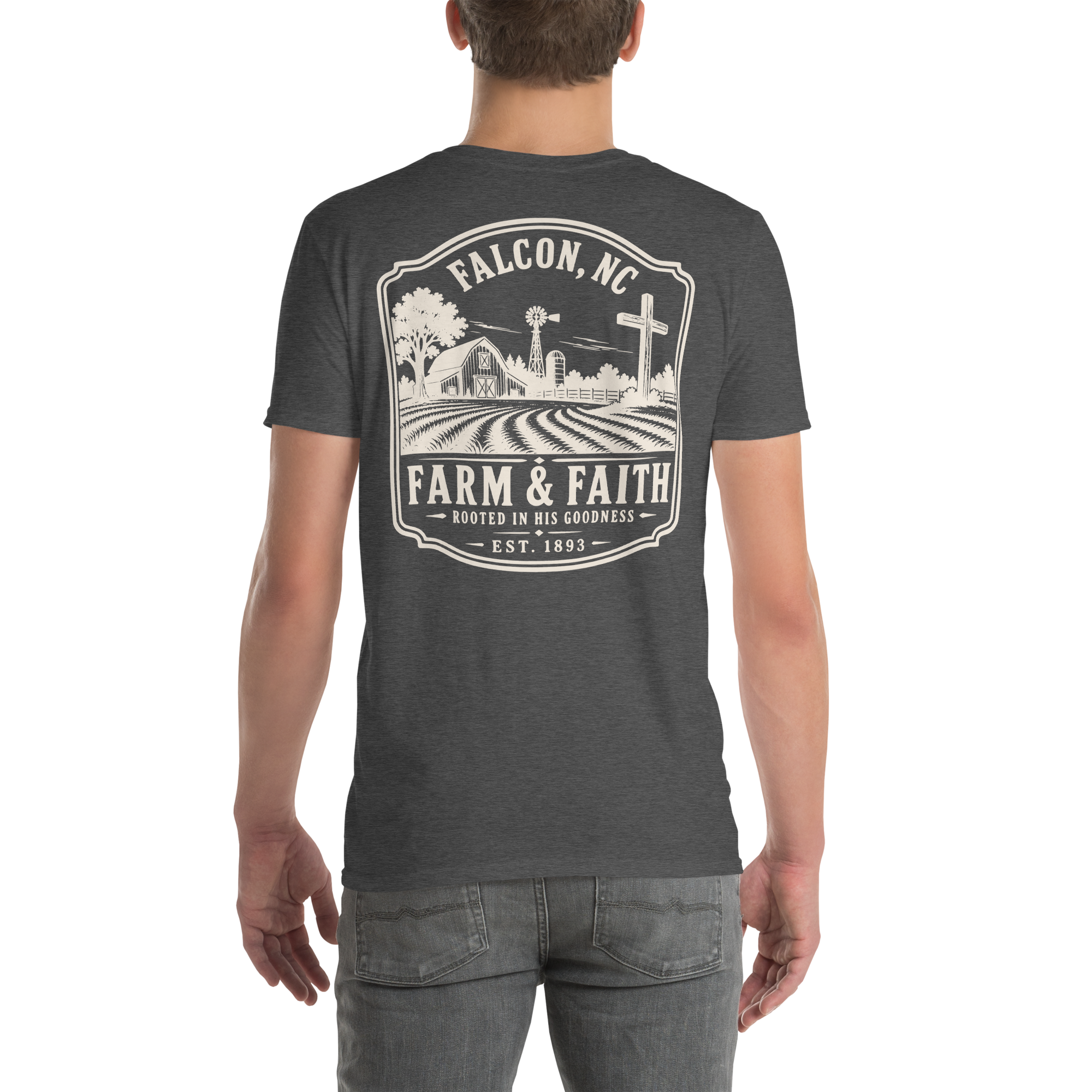 Falcon, NC - Faith Heritage - Unisex T-Shirt