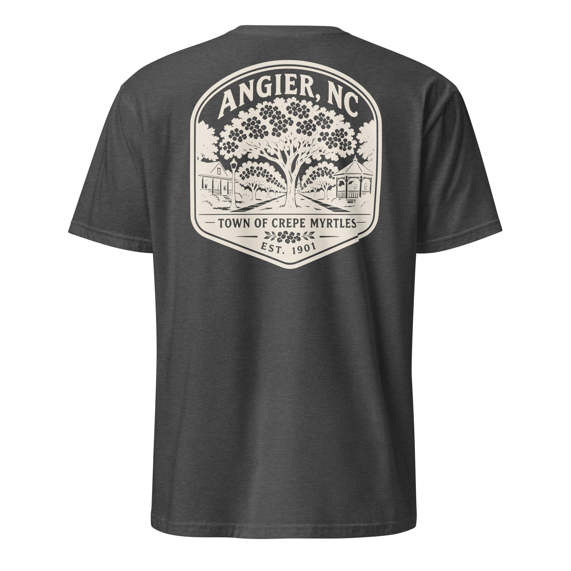 Angier, NC - Town of Crepe Myrtles - Unisex T-Shirt