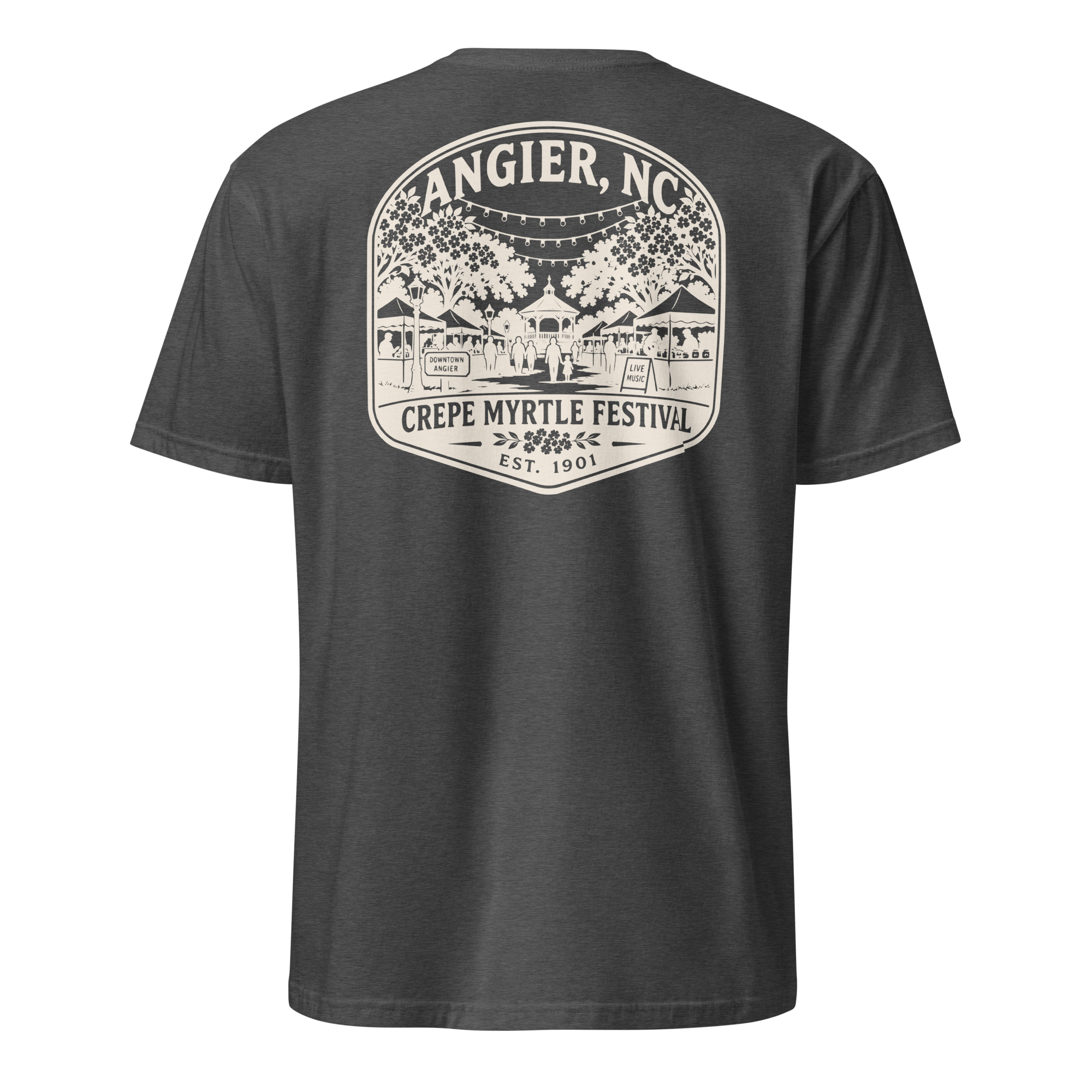 Angier, NC - Crepe Myrtle Festival - Unisex T-Shirt