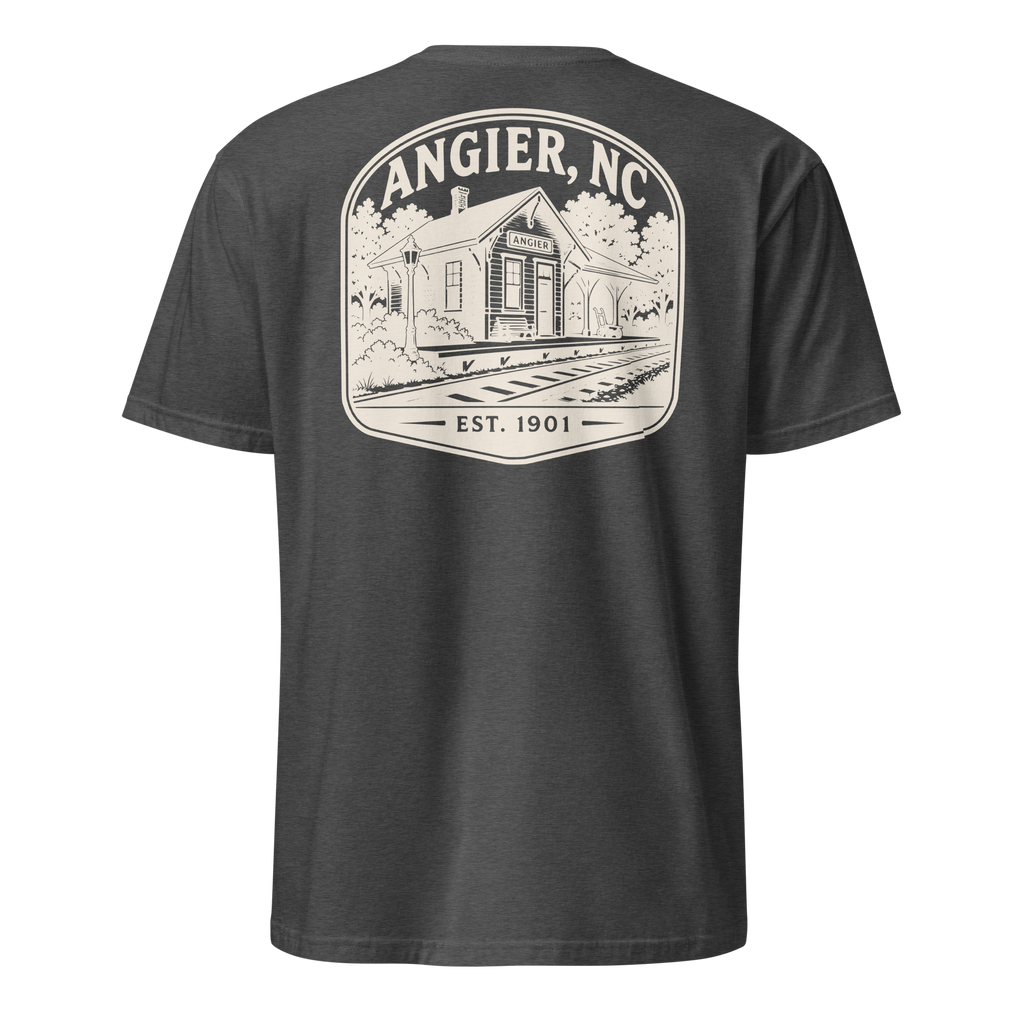 Angier, NC - Railroad Town - Unisex T-Shirt