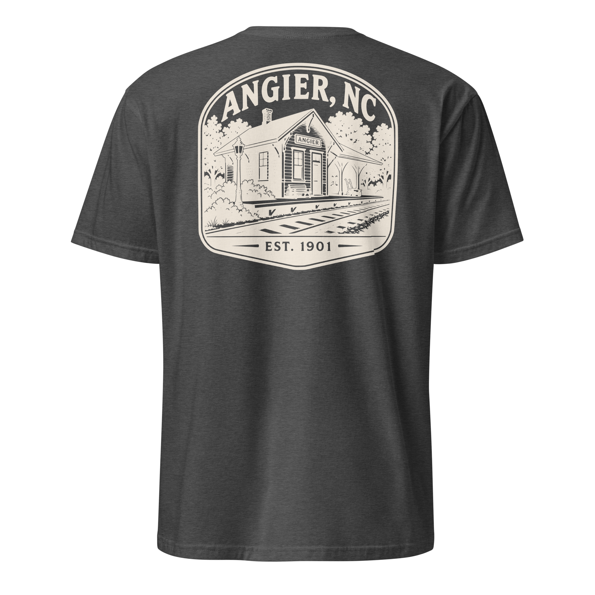 Angier, NC - Railroad Town - Unisex T-Shirt