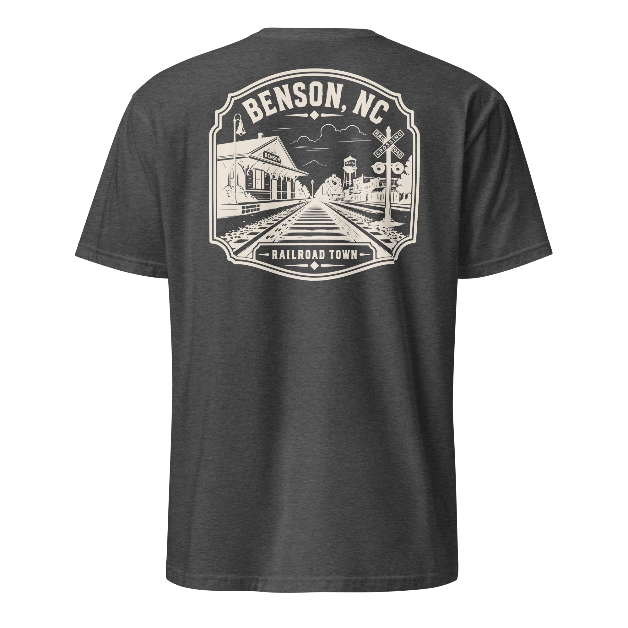 Benson, NC - Railroad Town - Unisex T-Shirt
