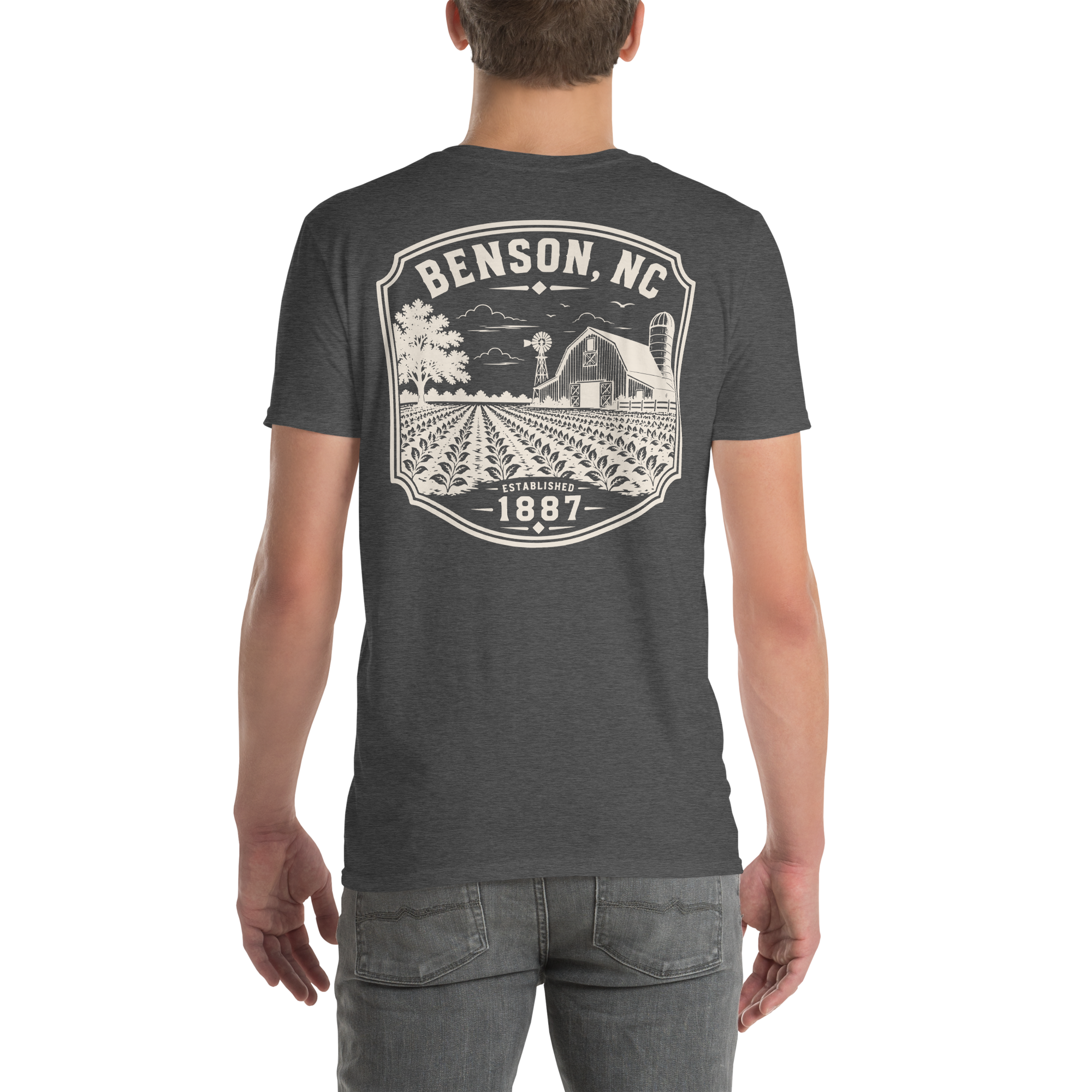 Benson, NC - Farm Country - Unisex T-Shirt