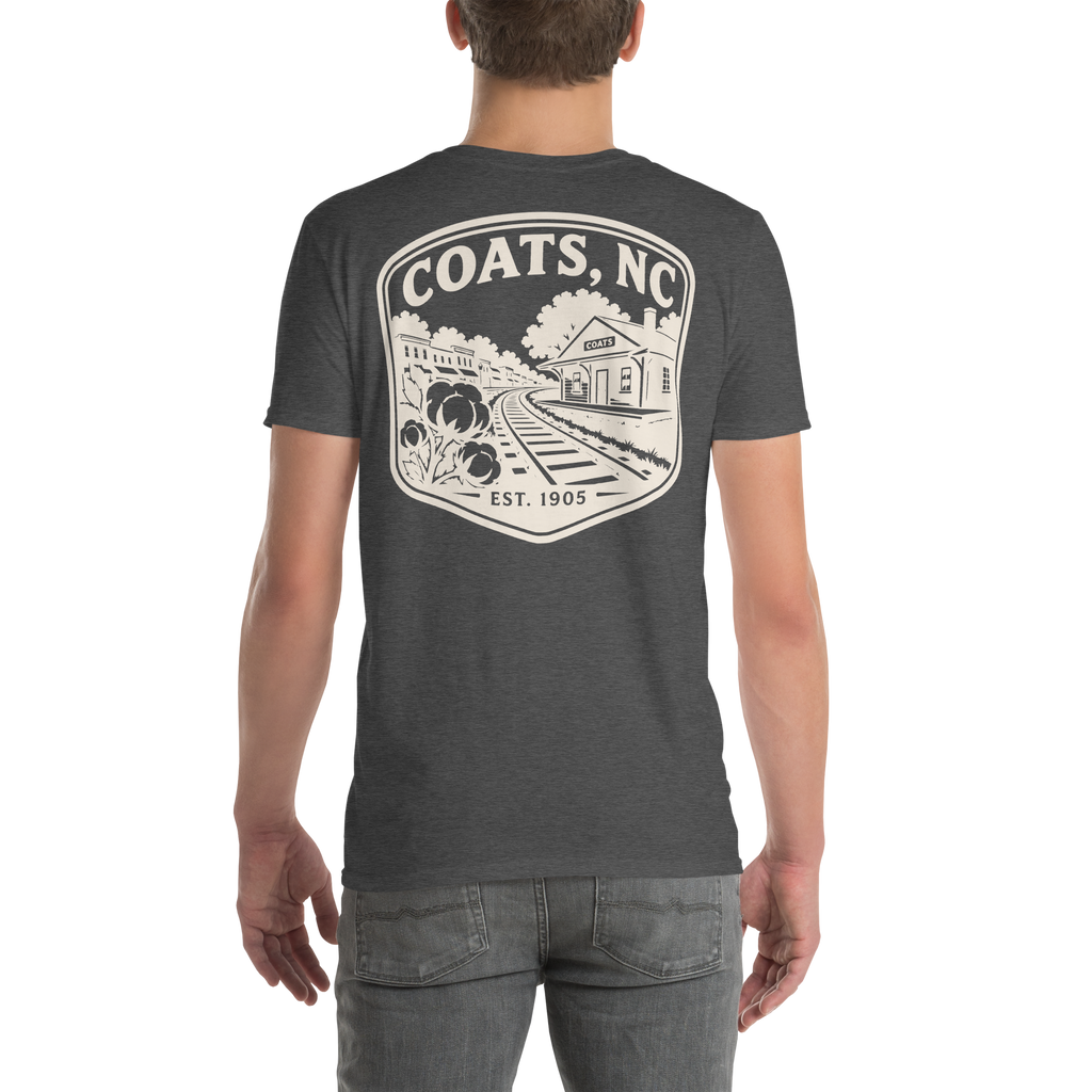 Coats, NC - RR/Cotton Town - Unisex T-Shirt